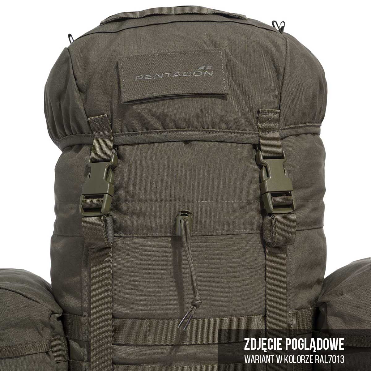 Batoh Pentagon Deos 65 l – Black