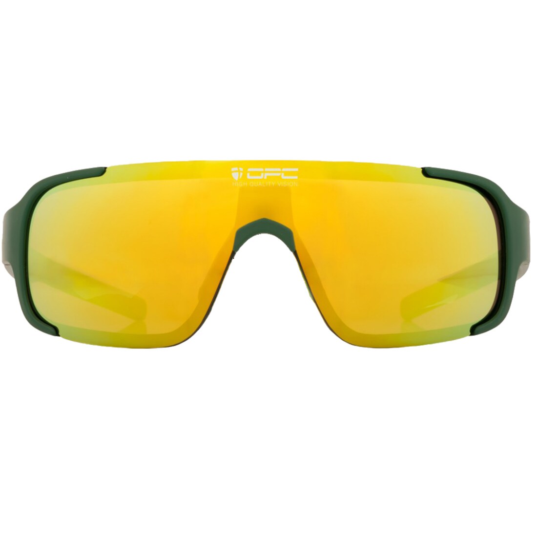 Sluneční brýle OPC All Round Jet I s polarizací – Matt Green/Gold Revo