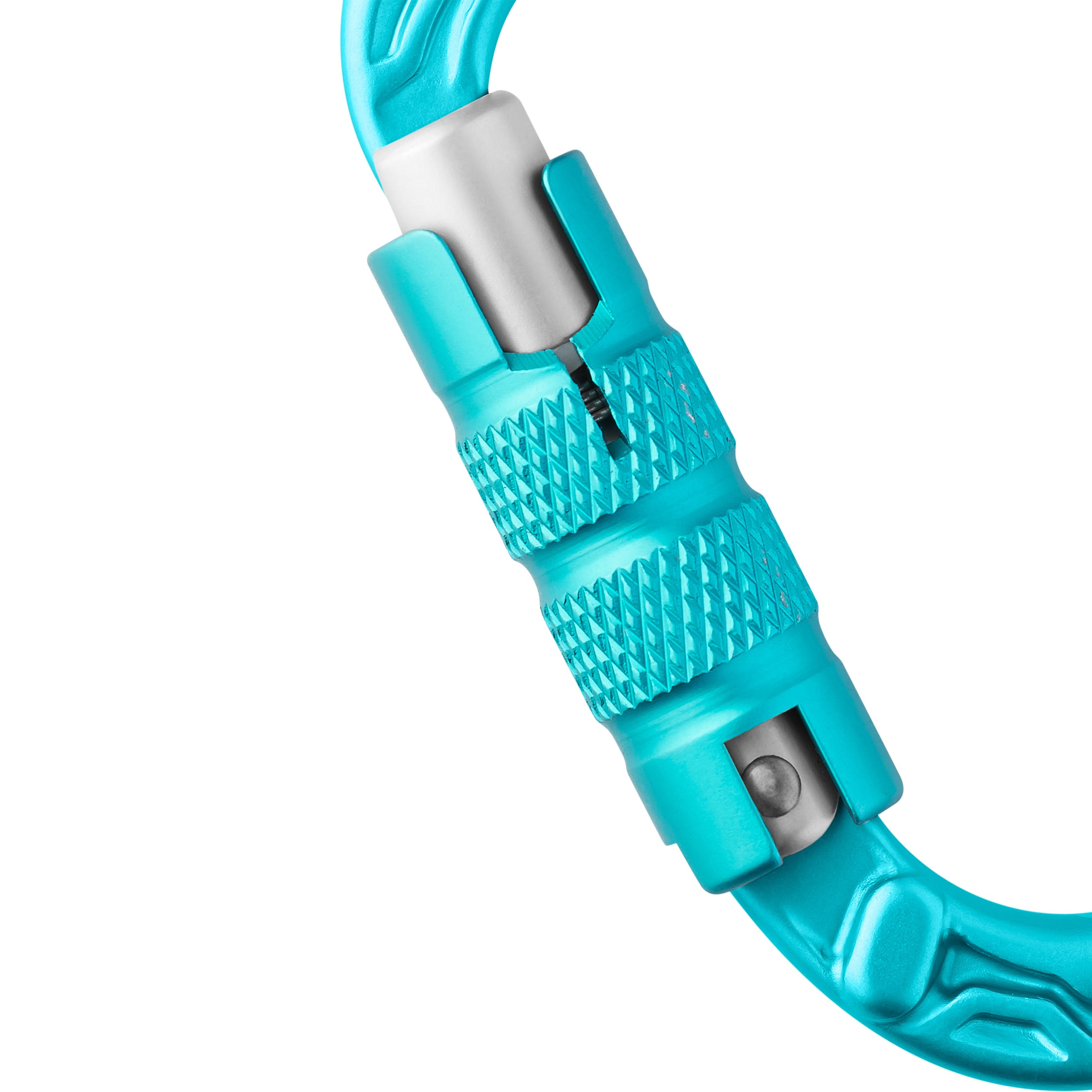 Horolezecká karabina Edelrid HMS Bullet Triple RFID - Icemint