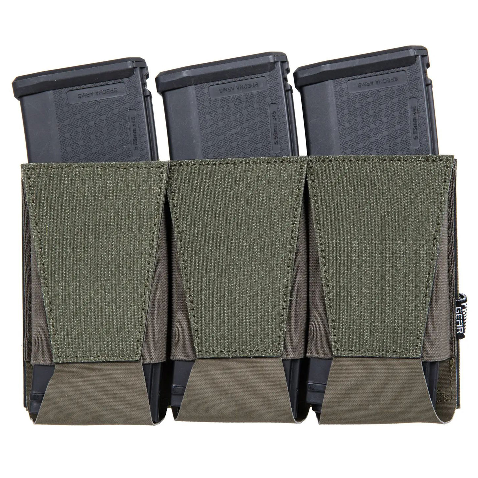 Trojitá sumka Primal Gear na velké zásobníky – Ranger Green