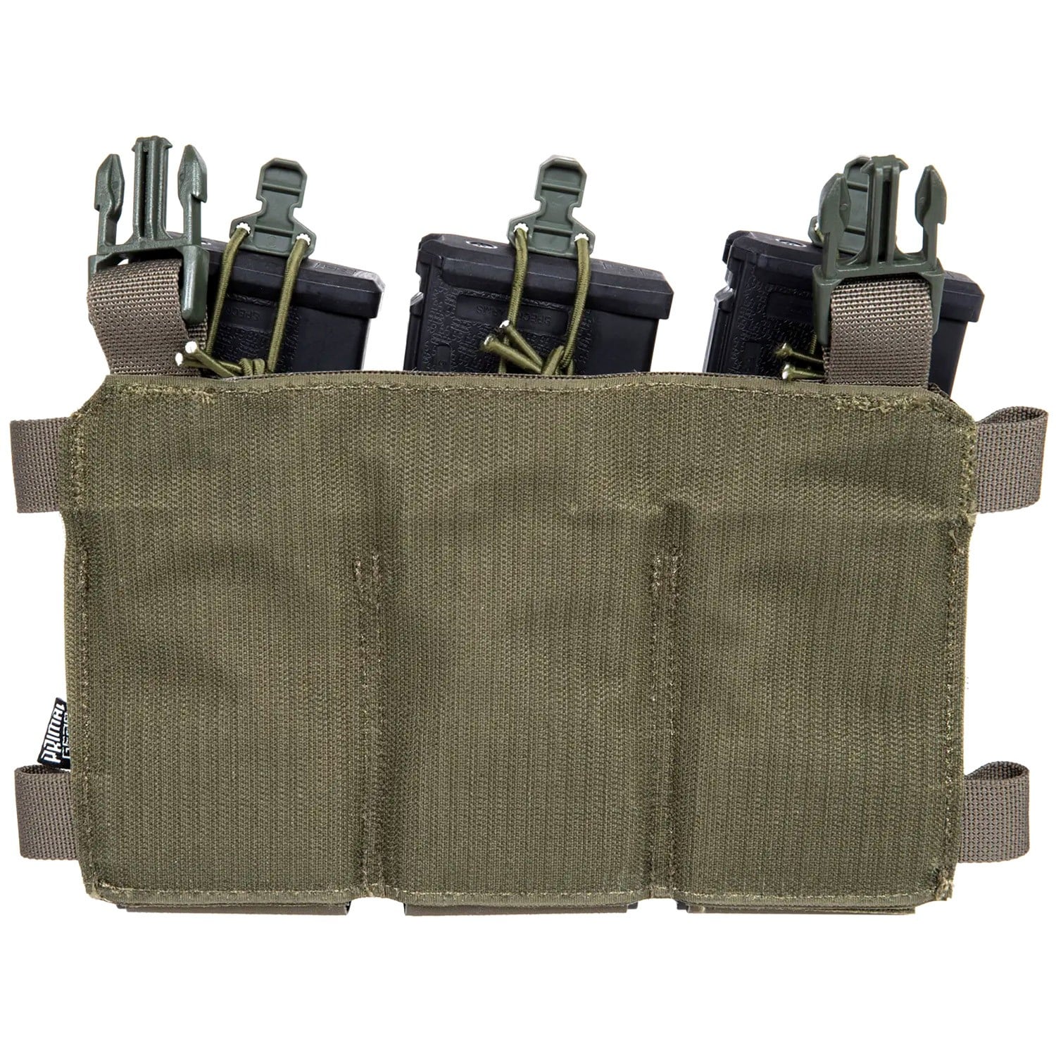 Trojitá elastická sumka Primal Gear na velké zásobníky – Ranger Green
