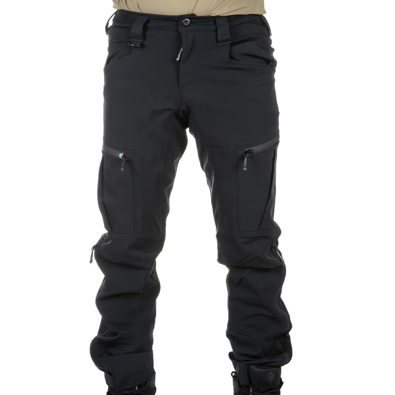 Kalhoty Emerson Gear Blue Label Pelican Softshell – Black