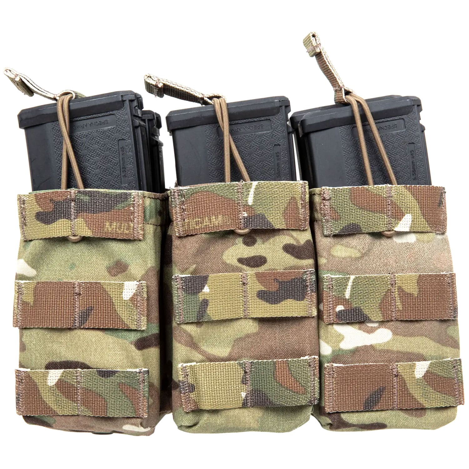 Trojitá sumka Emerson Open Top na zásobníky 7,62 mm – MultiCam