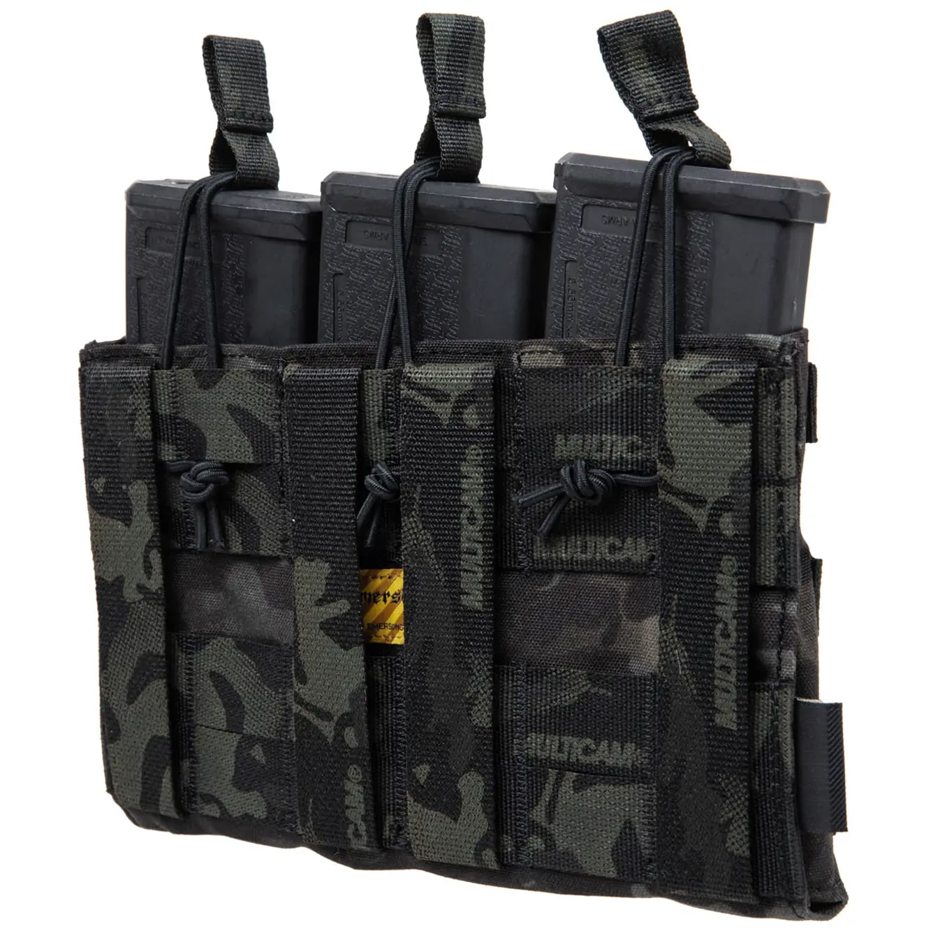 Trojitá sumka Emerson Open Top na zásobníky 5,56 mm – MultiCam Black