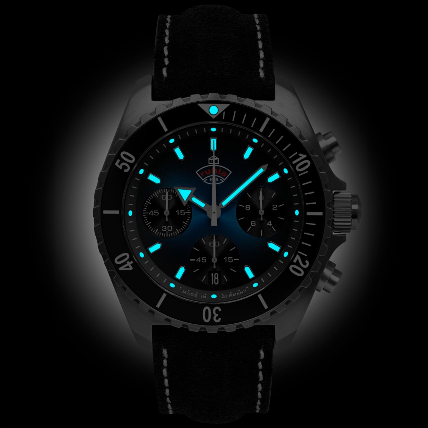 Hodinky Ruhla 1929 Glasbach Cup 4970-3 Quartz