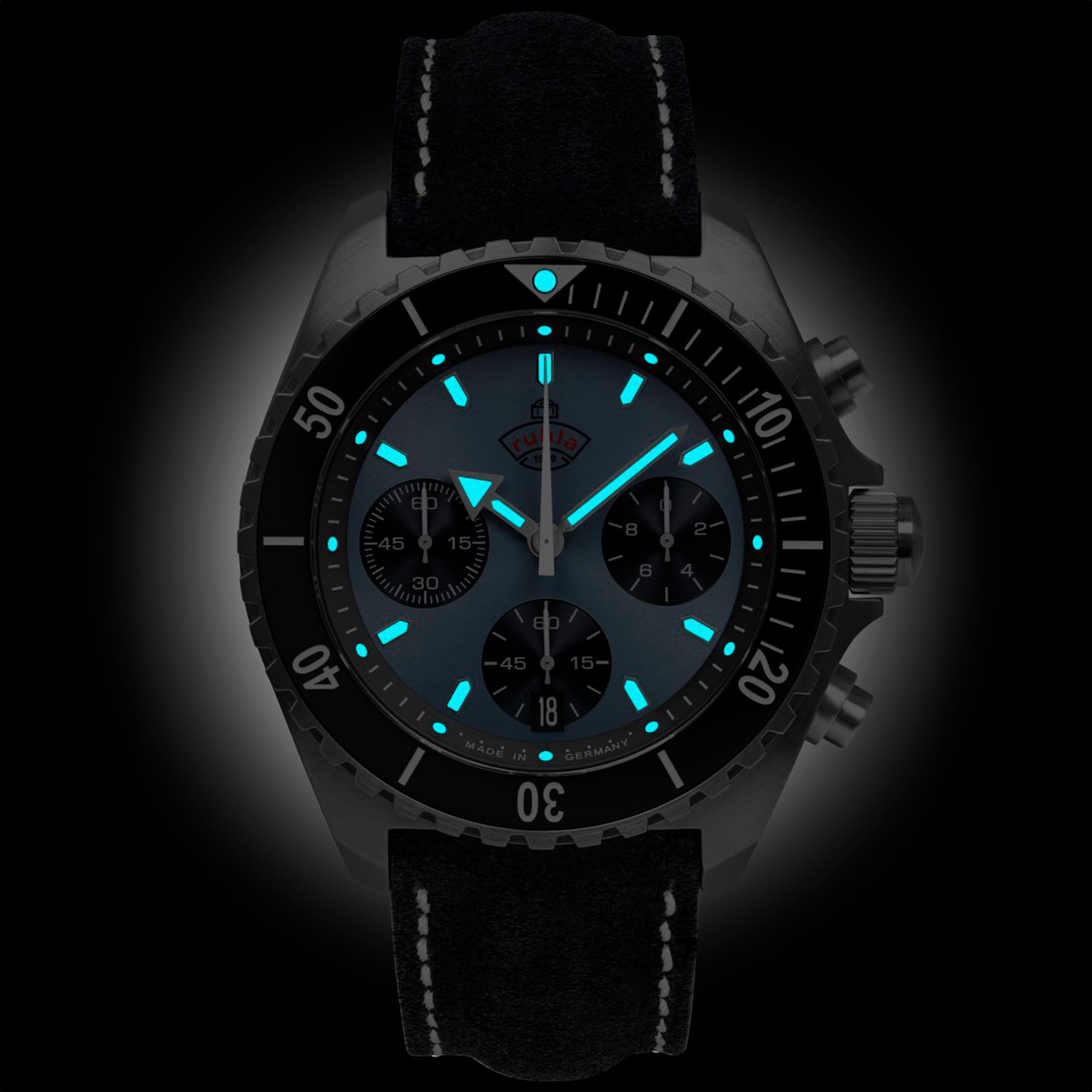 Hodinky Ruhla 1929 Glasbach Cup 4970-5 Quartz