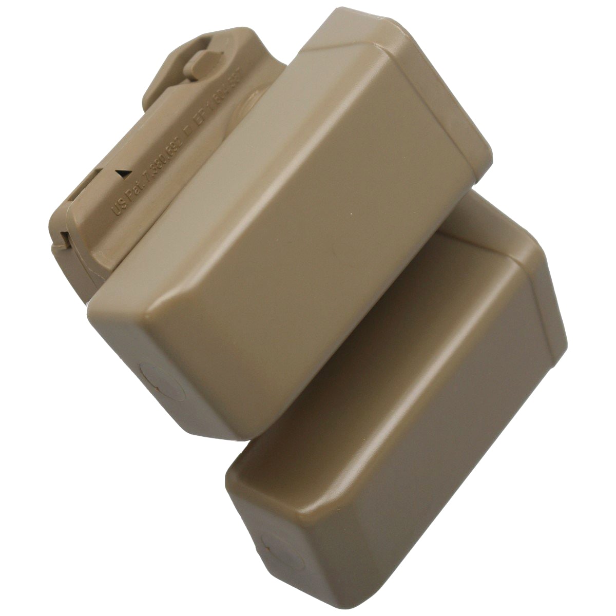Dvojitá sumka ESP s montáží UBC-01 Clip na zásobníky 9 mm – Khaki