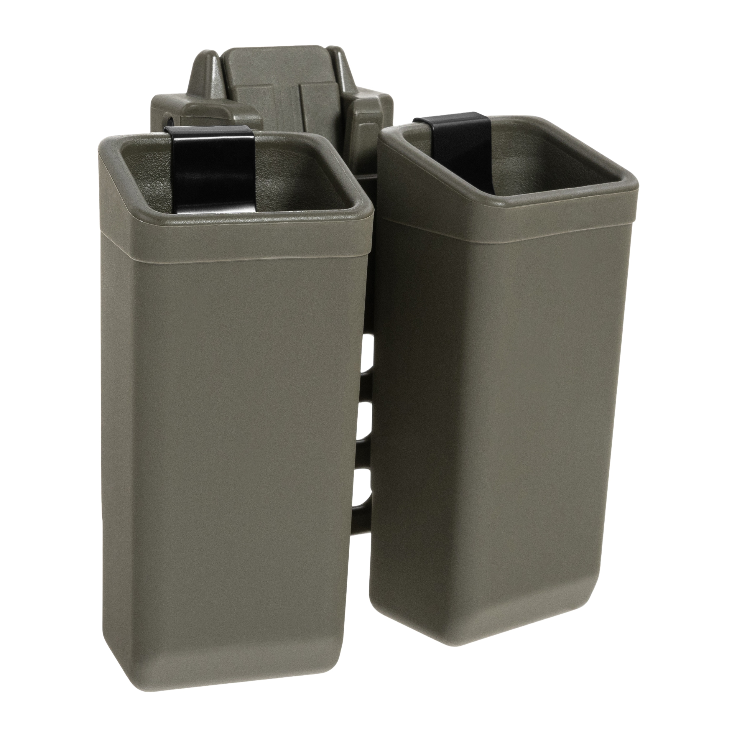 Dvojitá otočná sumka ESP s uchycením UBC-05 Clip na zásobníky 9 mm - Olive Drab