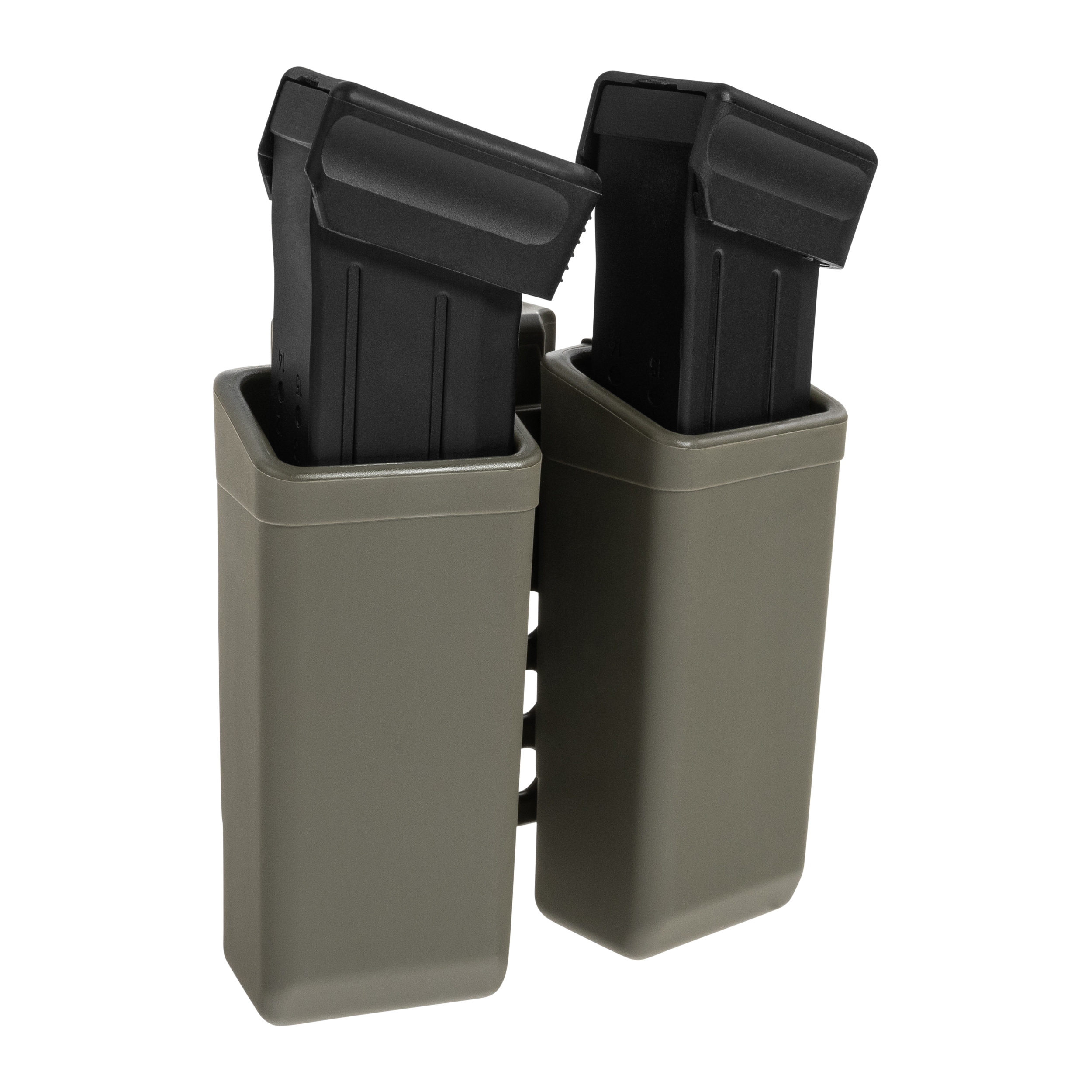 Dvojitá otočná sumka ESP s uchycením UBC-05 Clip na zásobníky 9 mm - Olive Drab