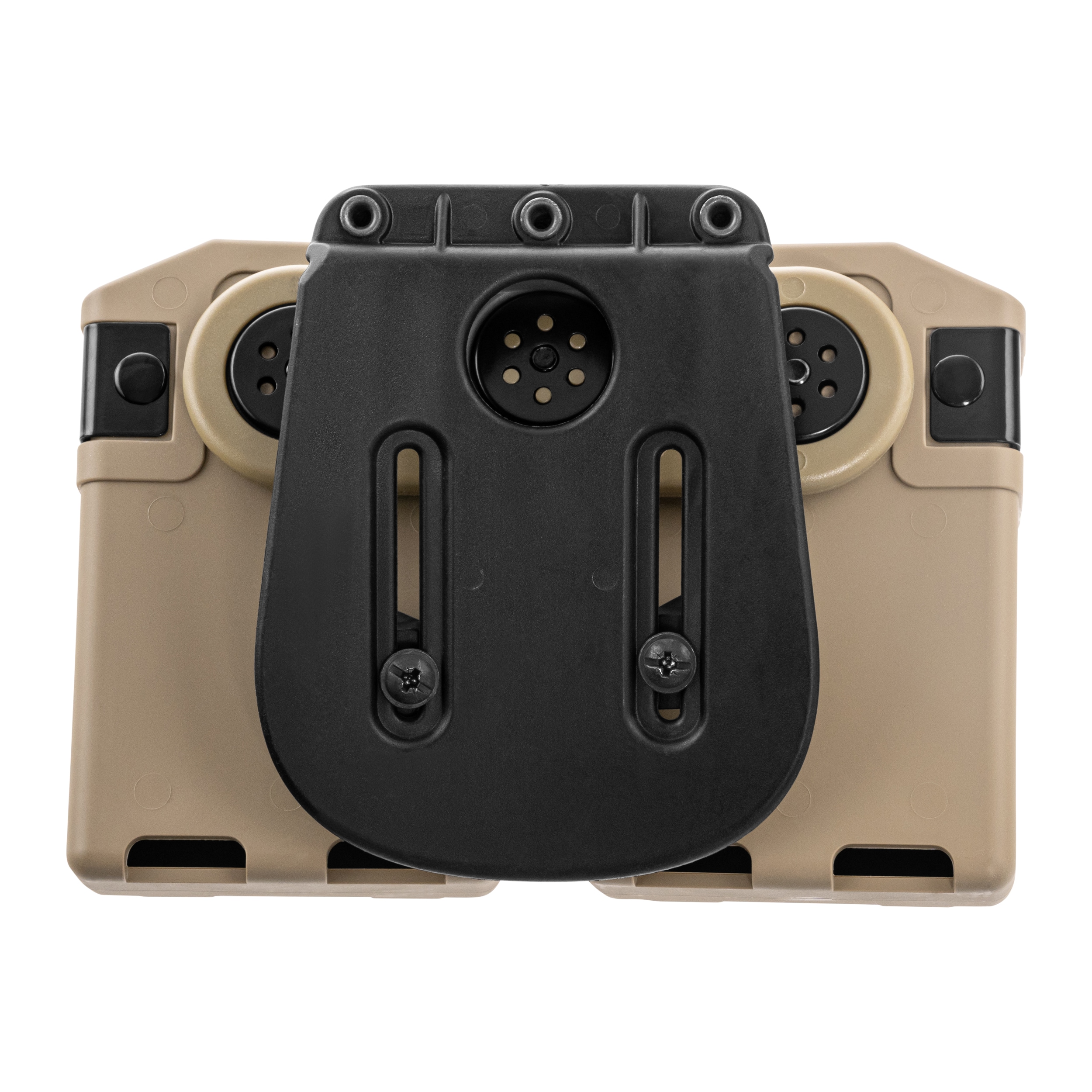 Dvojitá rotační sumka ESP s montáží Paddle na zásobníky ráže 5,56 mm – Khaki