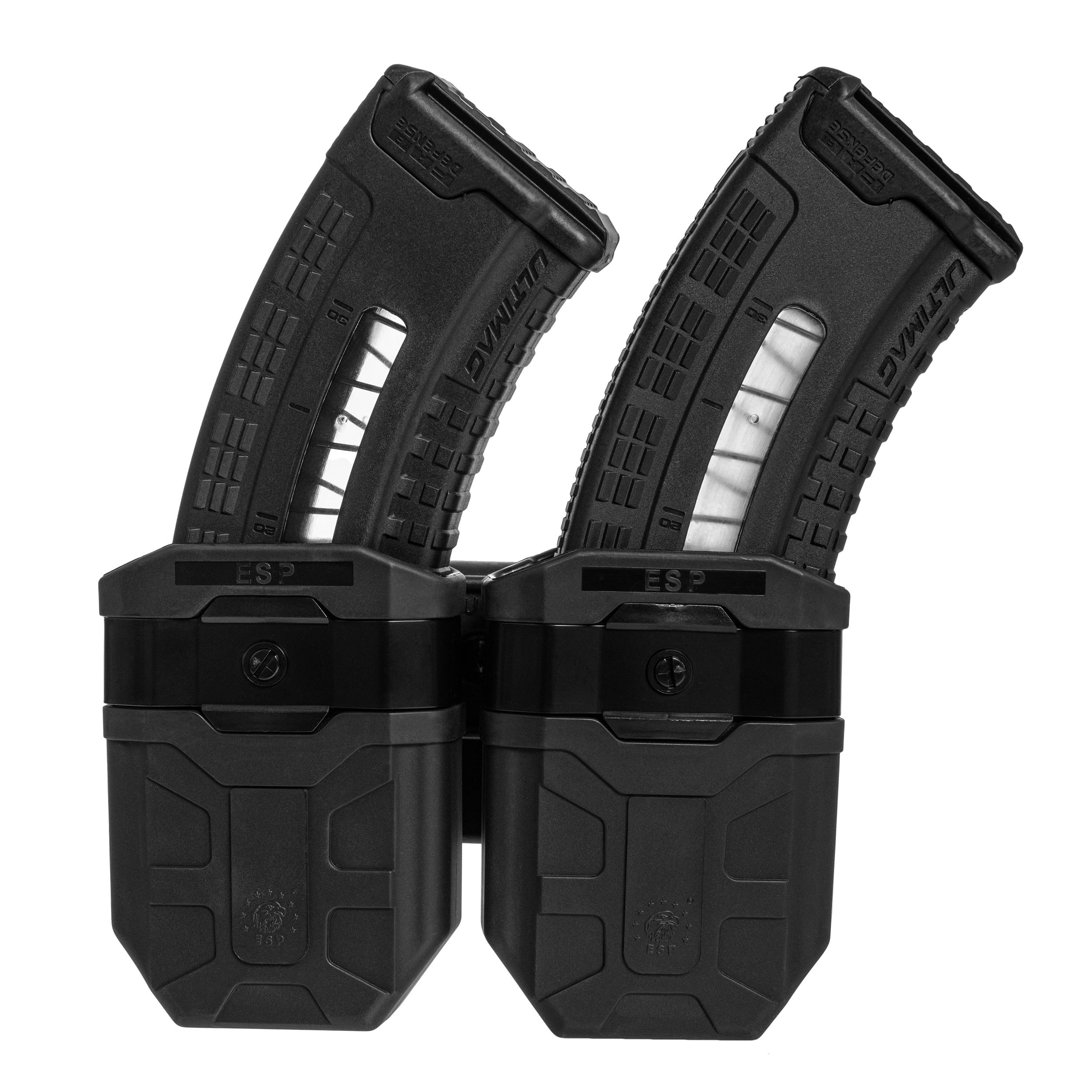 Dvojitá sumka ESP s montáží UBC-03 Clip na zásobníky 7,62 × 39 mm – Black