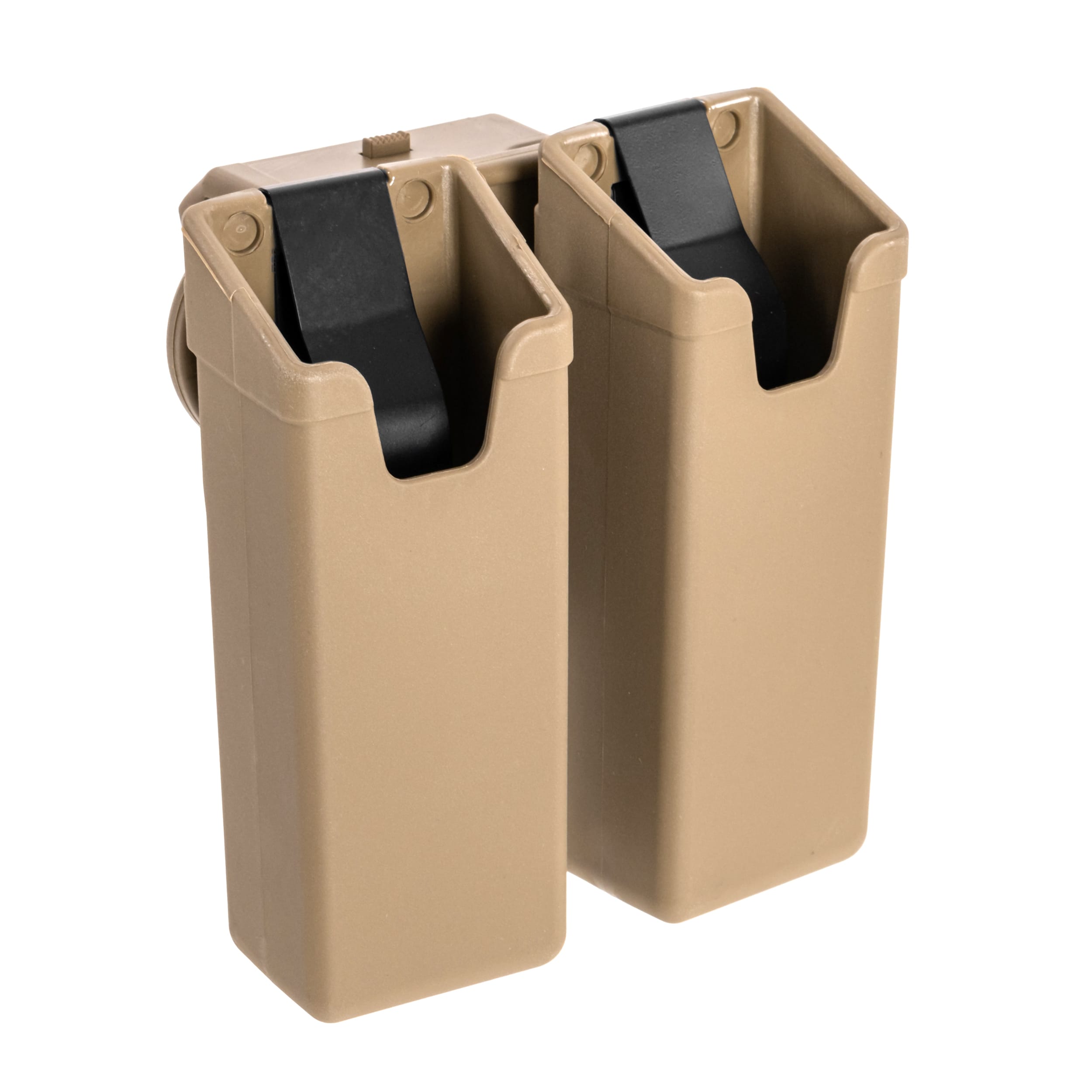 Dvojitá sumka ESP s montáží UBC-01 Clip na zásobníky MP5/UZI/SA VZ.61 – Khaki