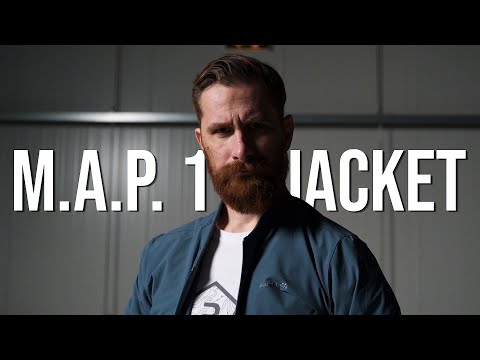 Bunda Pentagon M.A.P1 Flight Jacket - Maroon Red