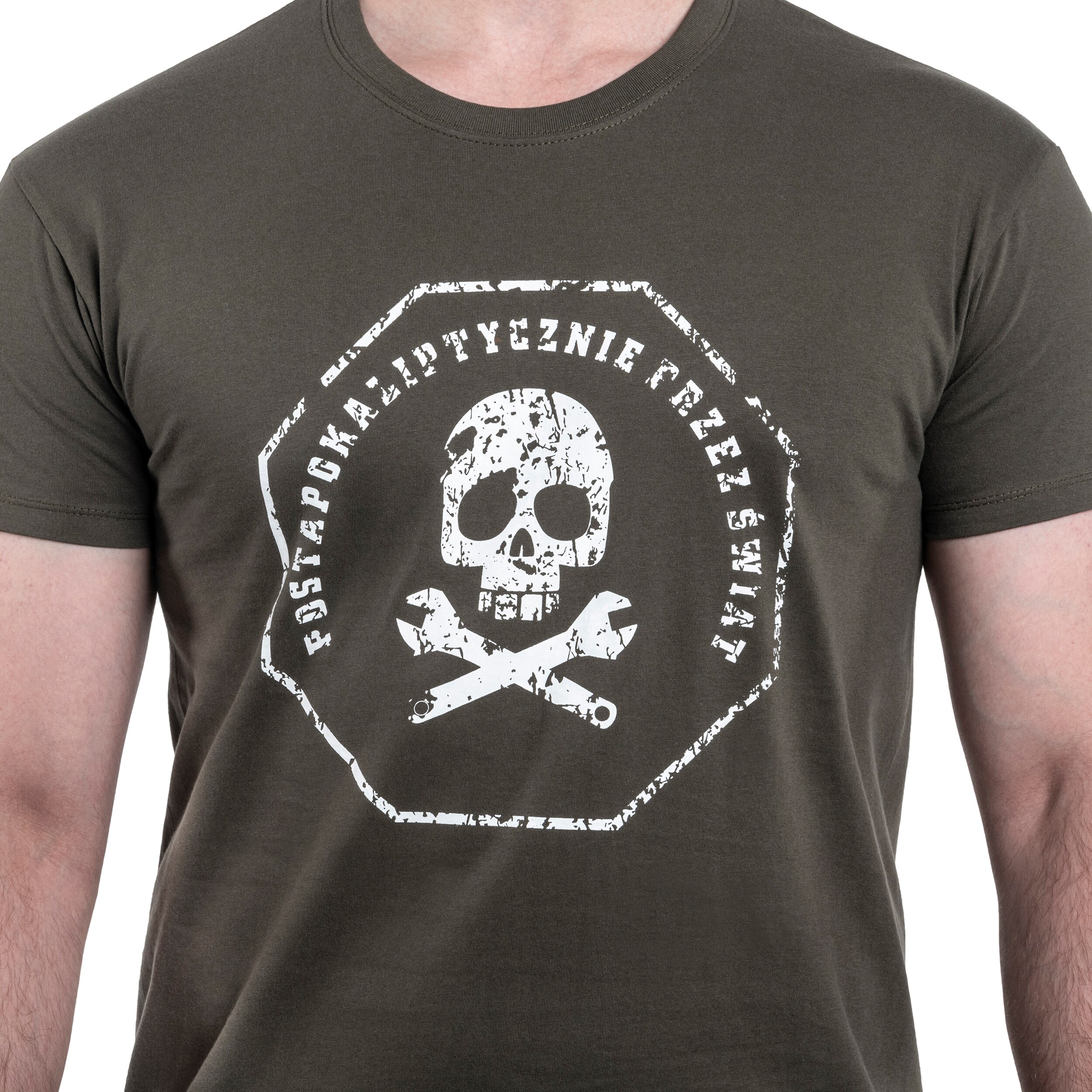 Tričko TigerWood Postapokalyptické - Khaki