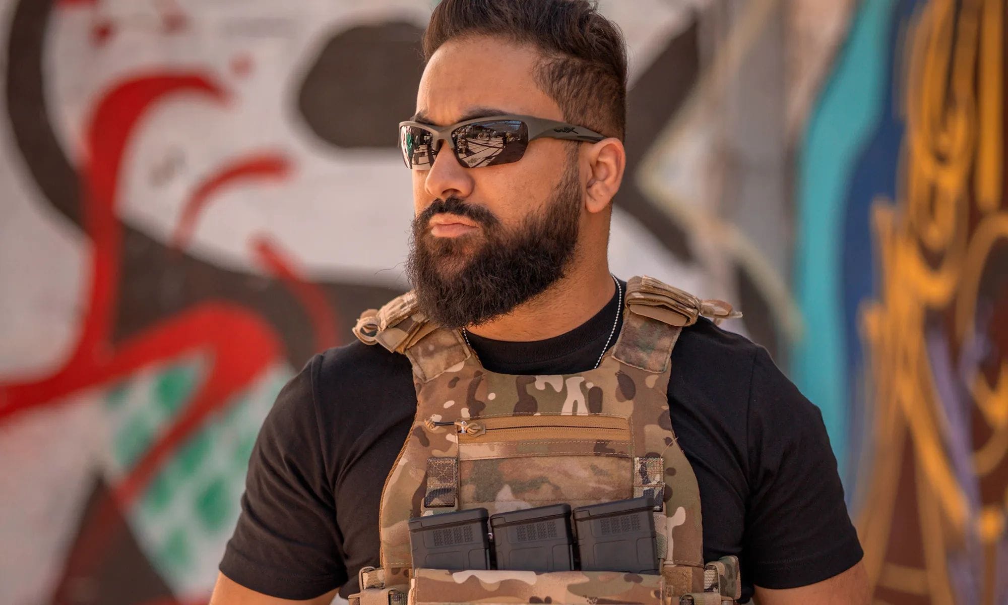 Taktické brýle Wiley X Valor 2.5 Set 3in1 – OD Green