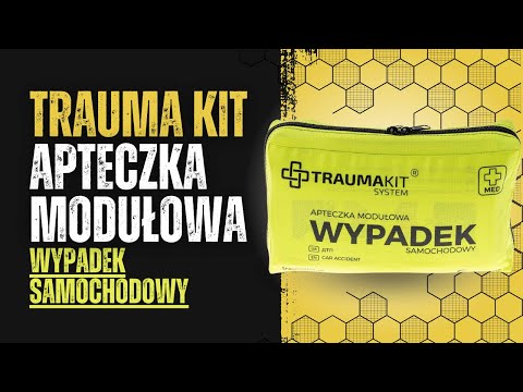 Modulární lékárnička AedMax Trauma Kit W Zelená - Nehoda