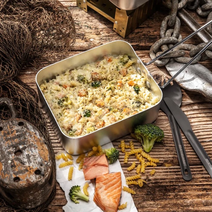 Lyofilizované jídlo Summit To Eat – Losos s těstovinami a brokolicí 193 g/1004 kcal