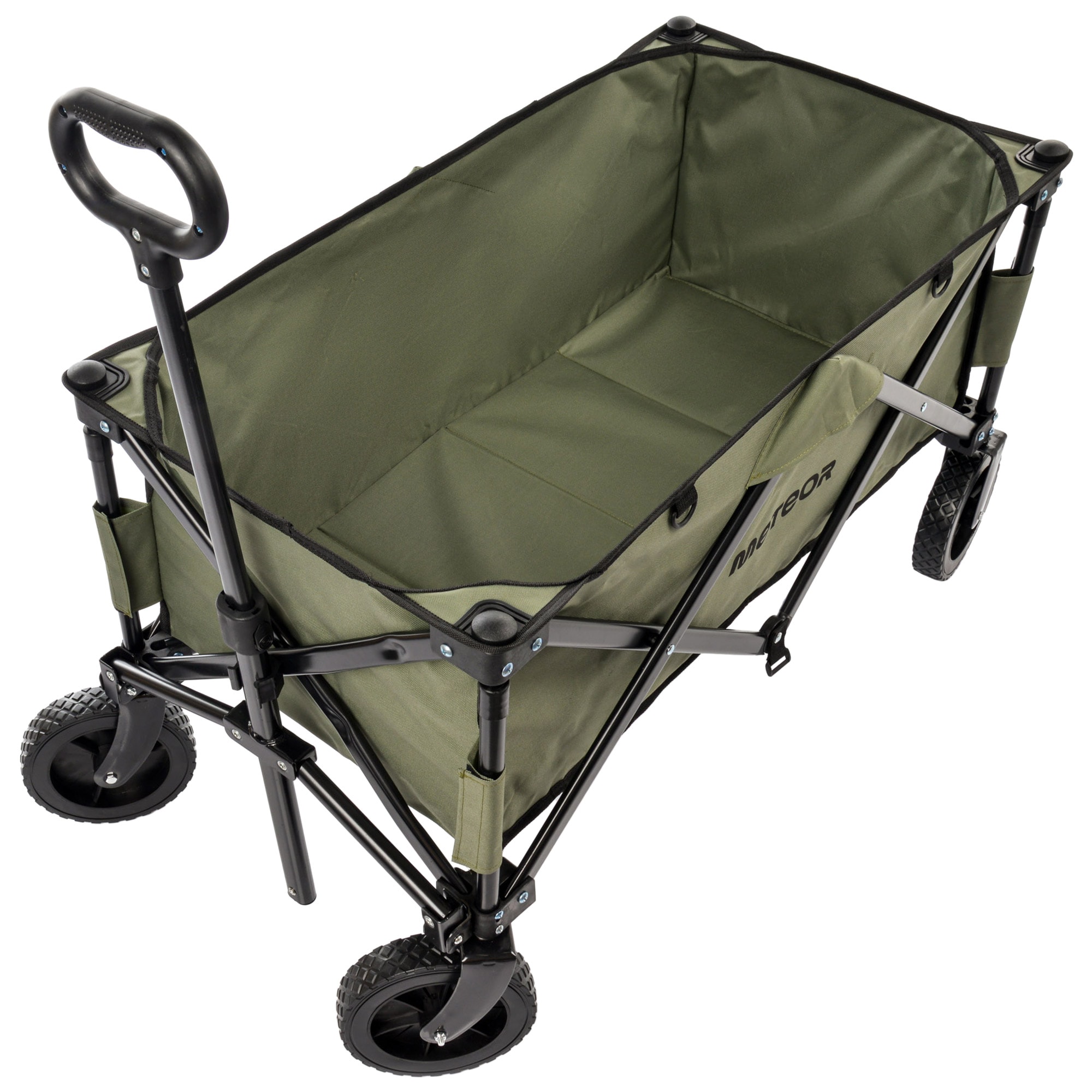 Skládací transportní vozík Meteor X-300 - tmavě zelený