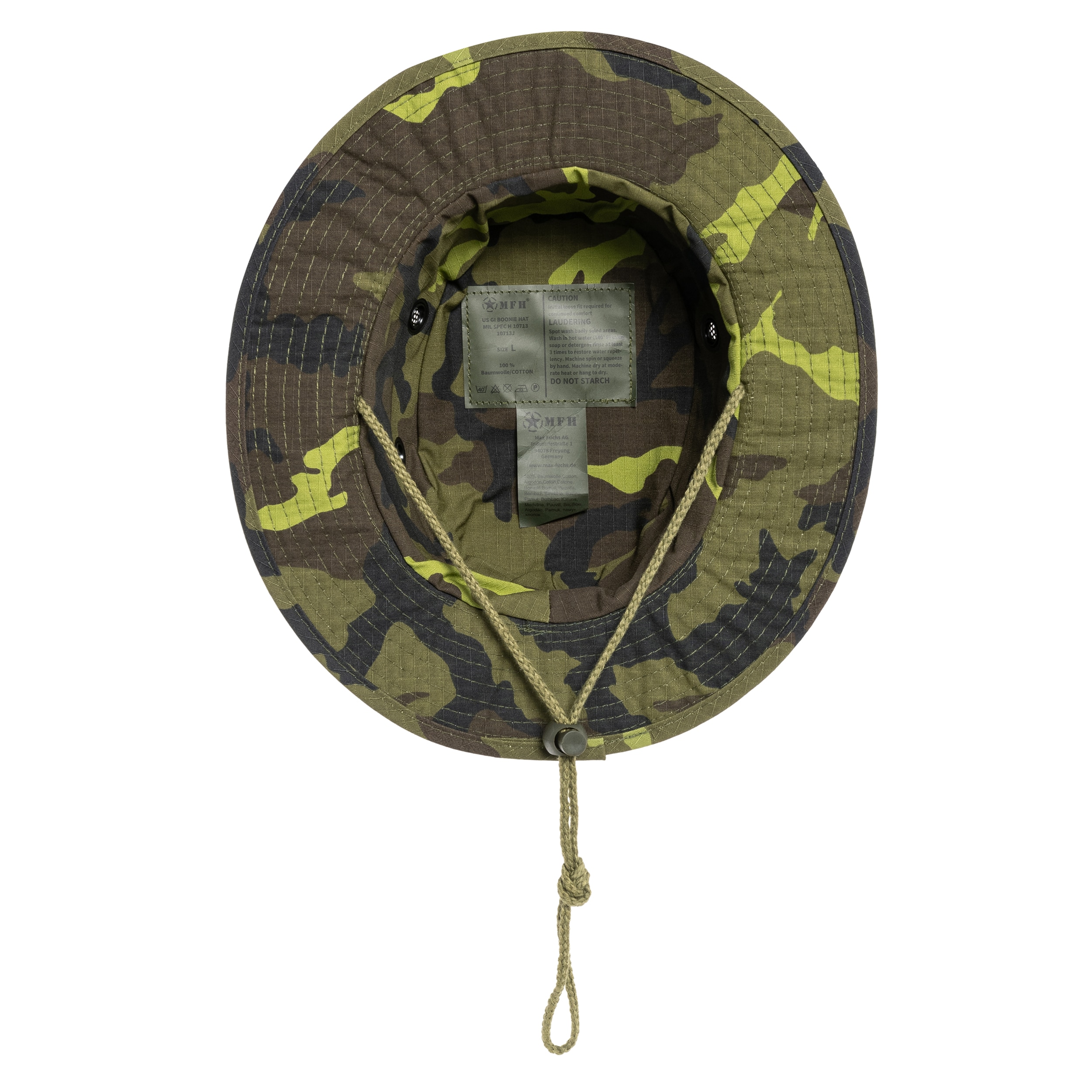 Klobouk MFH US GI Bush Hat Boonie Rip-Stop - M95 CZ Camo