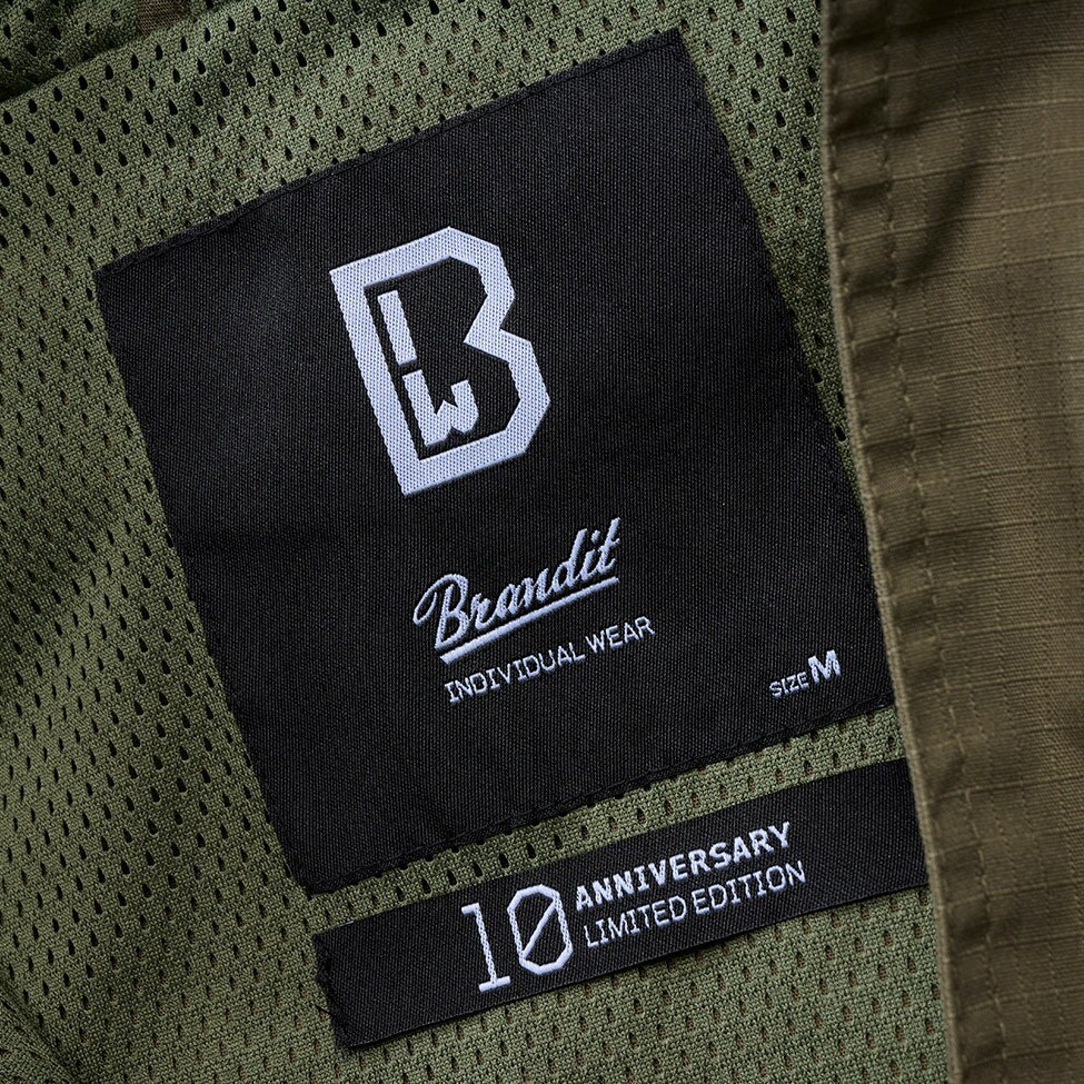 Bunda Brandit Summer Windbreaker Frontzip Ripstop - Olive