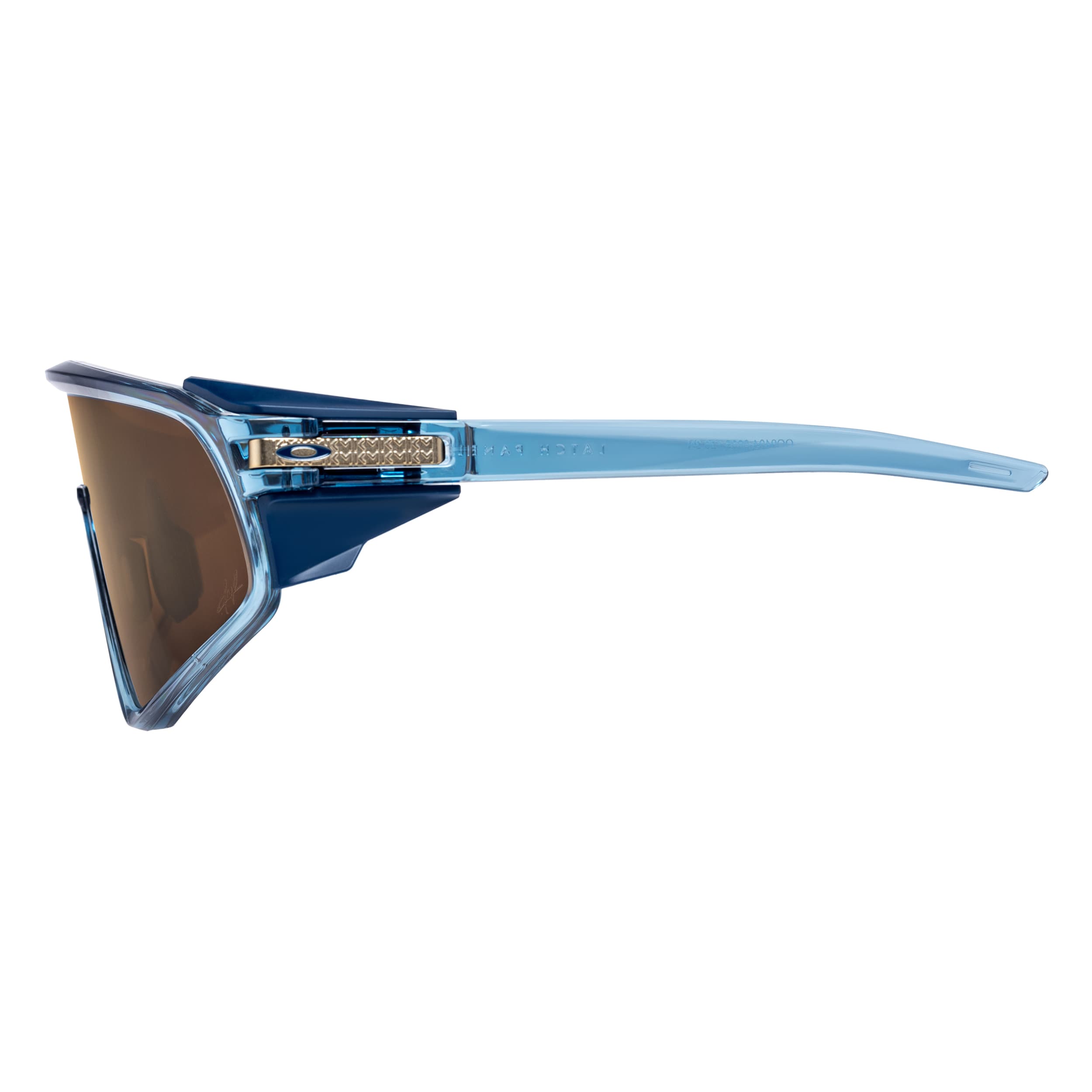 Sluneční brýle Oakley Latch Panel – Transparent Stonewash/Prizm Tungsten
