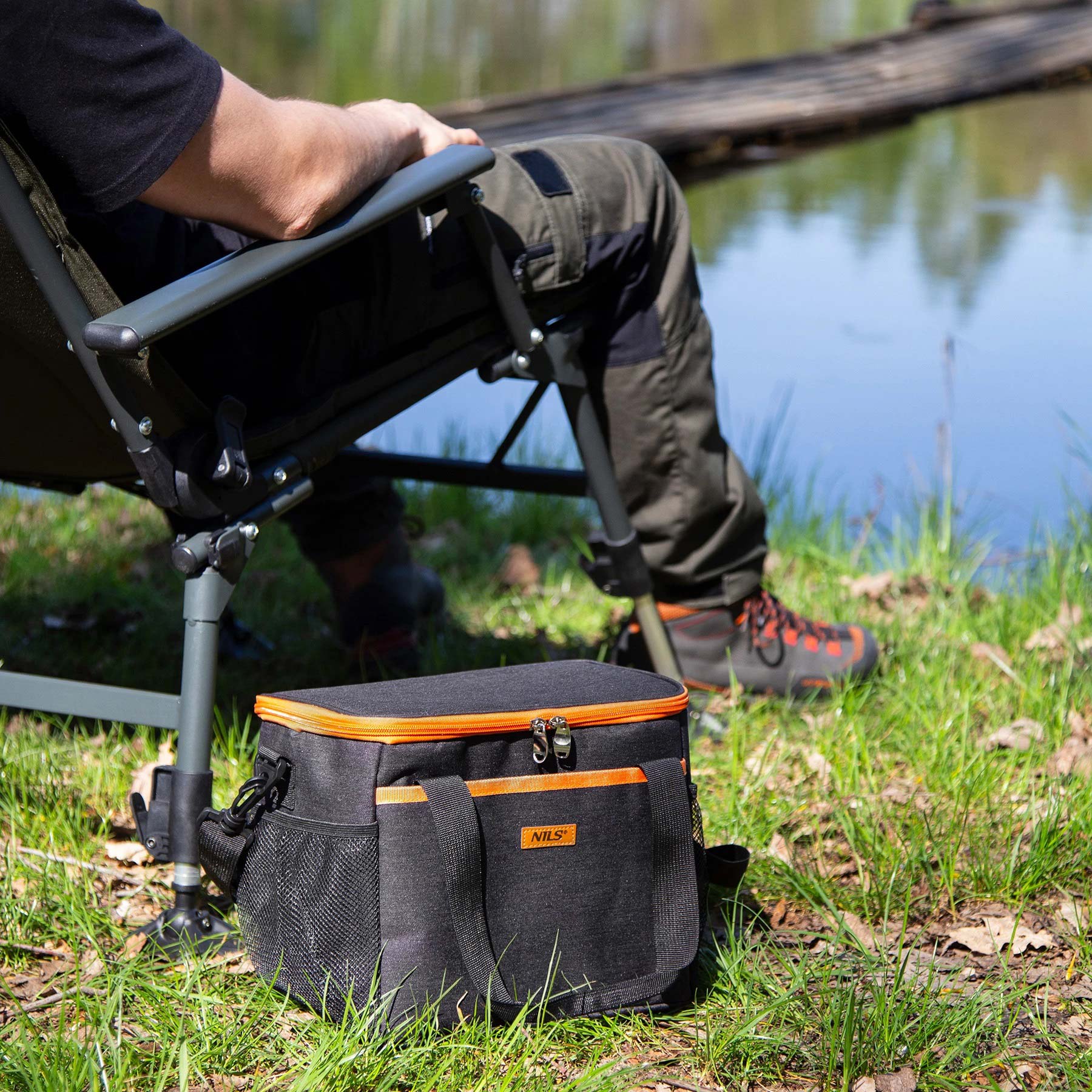 Termální taška Nils Camp 10 l - Černá