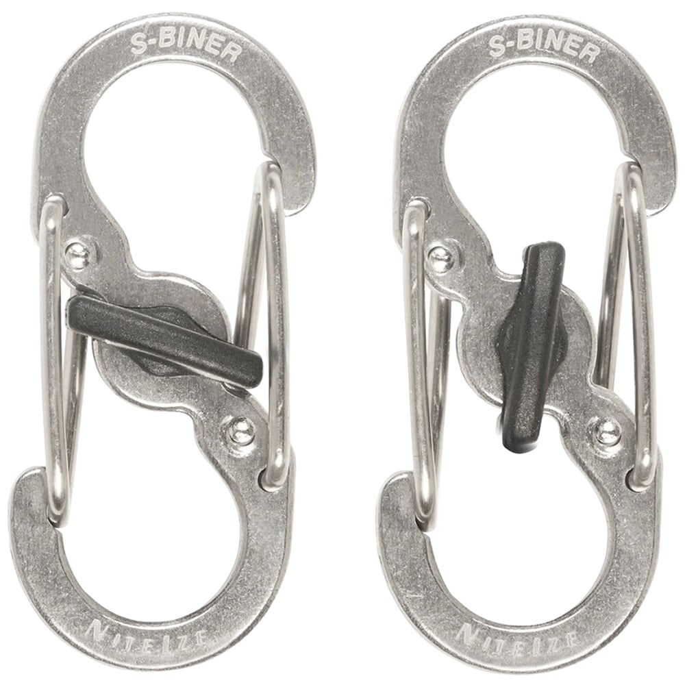 Přívěsek s karabinami Nite Ize GearLine Mini Key Organizer - Black