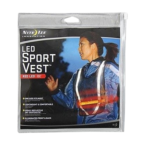 Reflexní vesta Nite Ize LED Sport Vest Ver.2 - Grey
