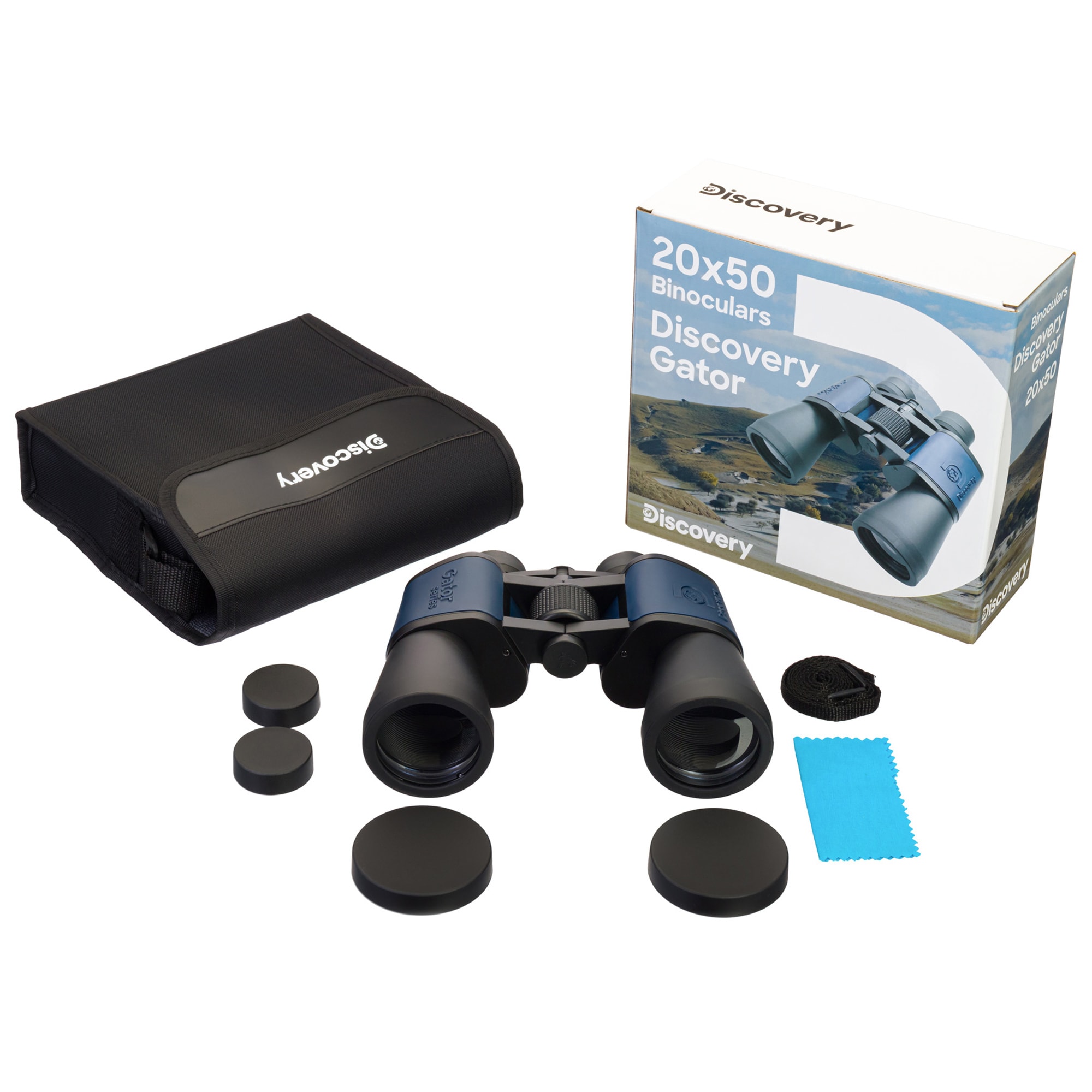 Dalekohled Levenhuk Discovery Gator 20x50