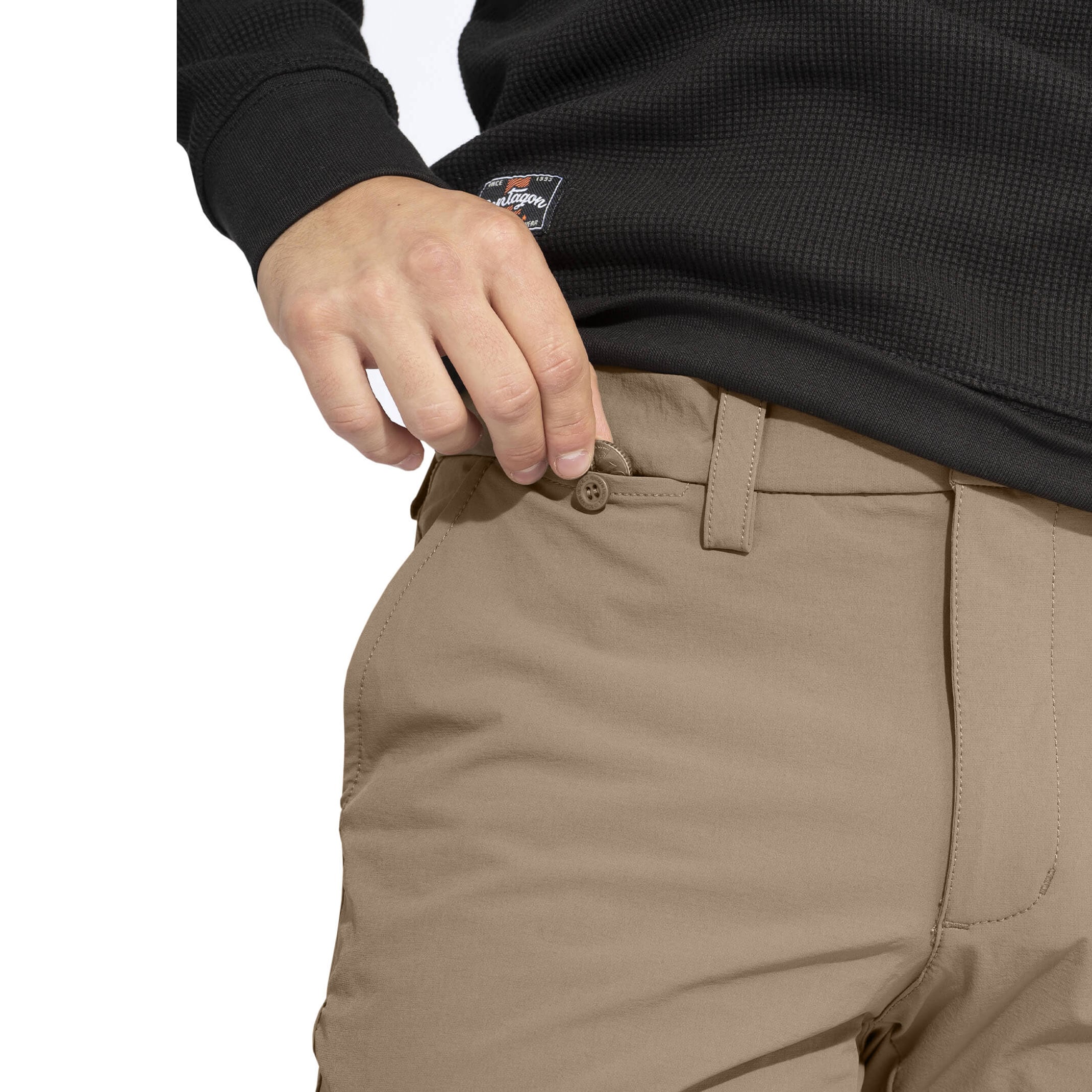 Kalhoty Pentagon Allure Chino – Khaki – impregnované