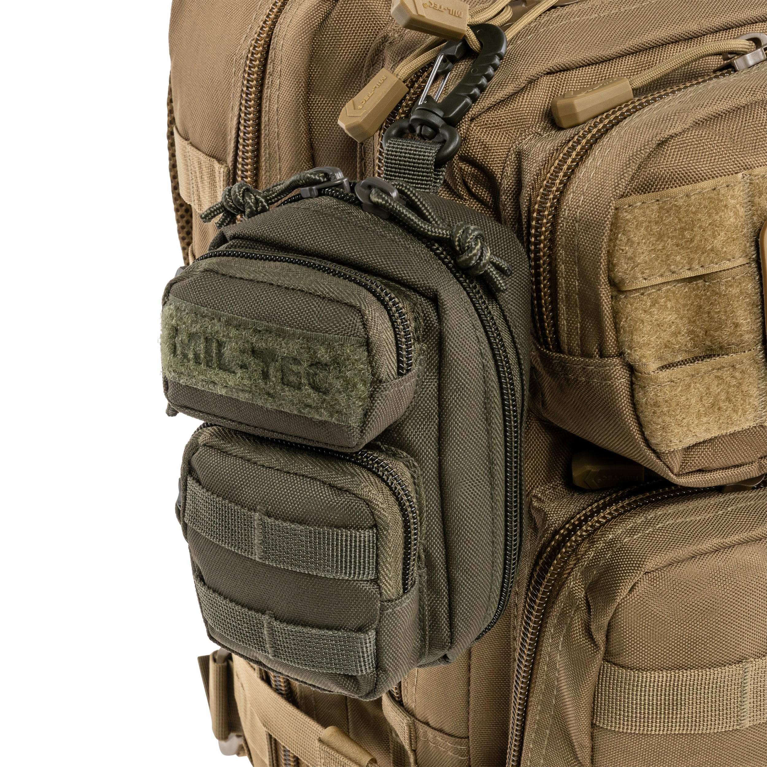 Kapsa Mil-Tec Keyholder Assault Pack - OD Green
