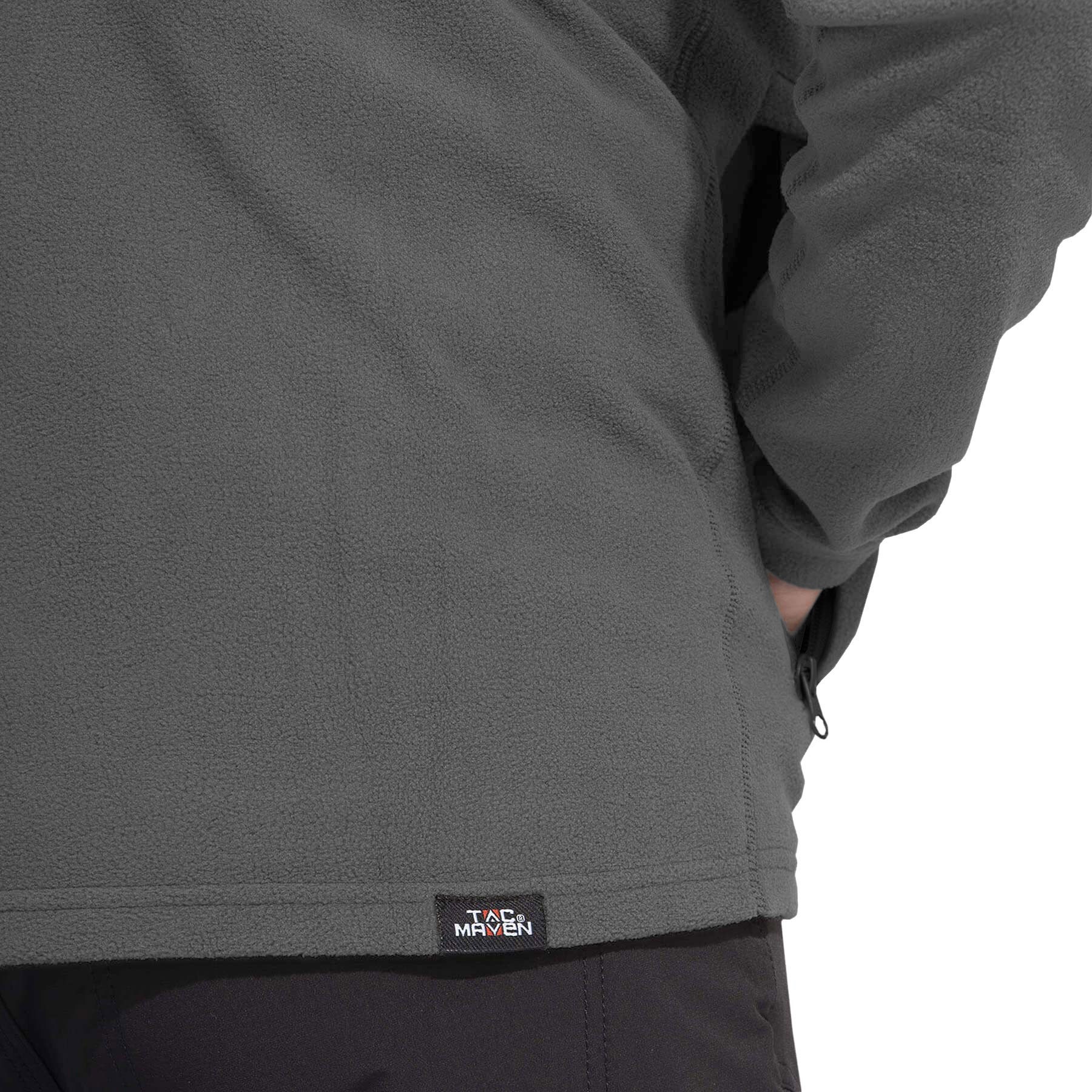 Fleesová mikina Pentagon Tac Maven Elk – Wolf Grey/Black