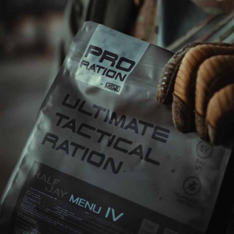 Potravinová dávka Pro Ration Ultimate Tactical Ration Half-Day - Menu IV