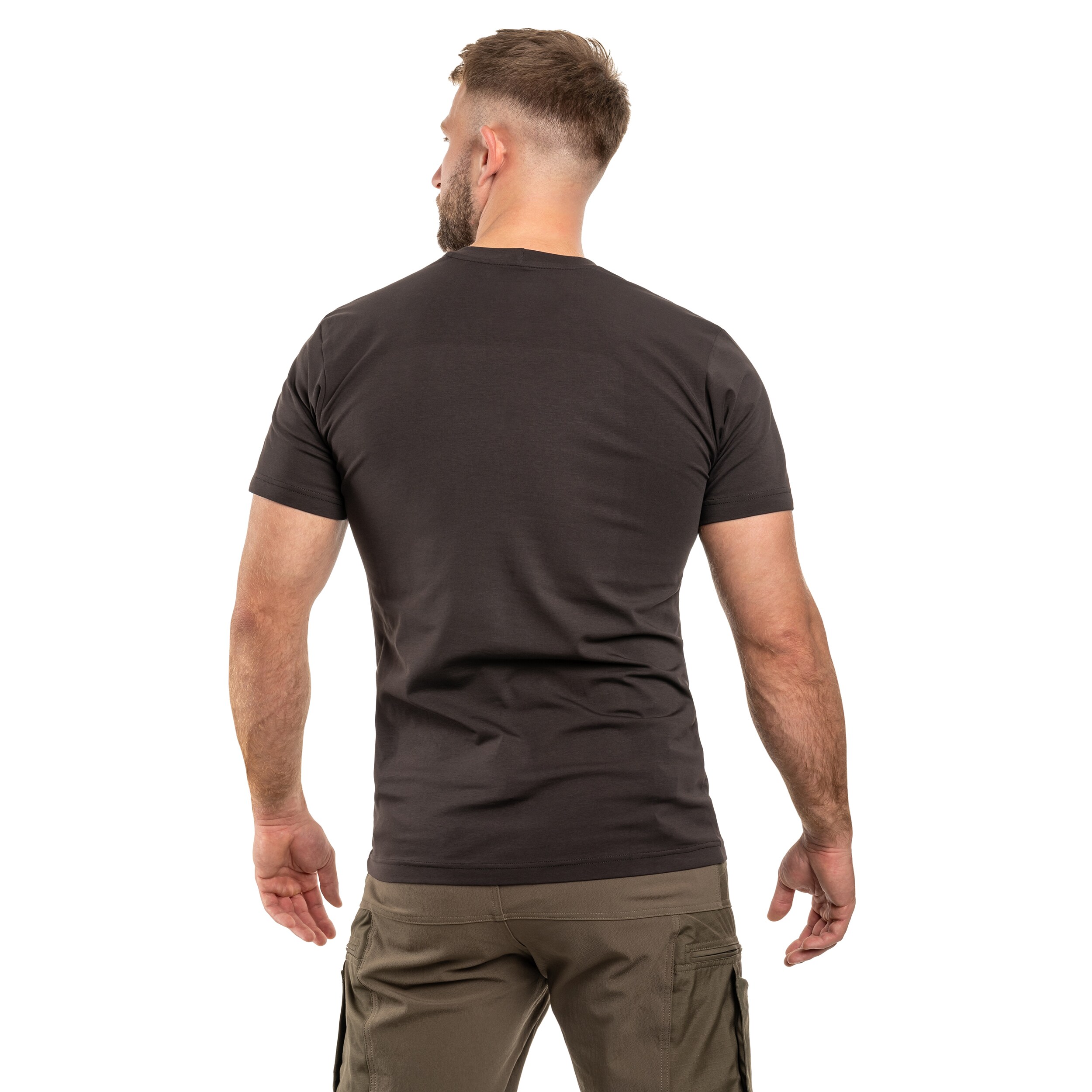 Tričko T-shirt UF PRO Mindset Breaker Tee - Maroon Brown