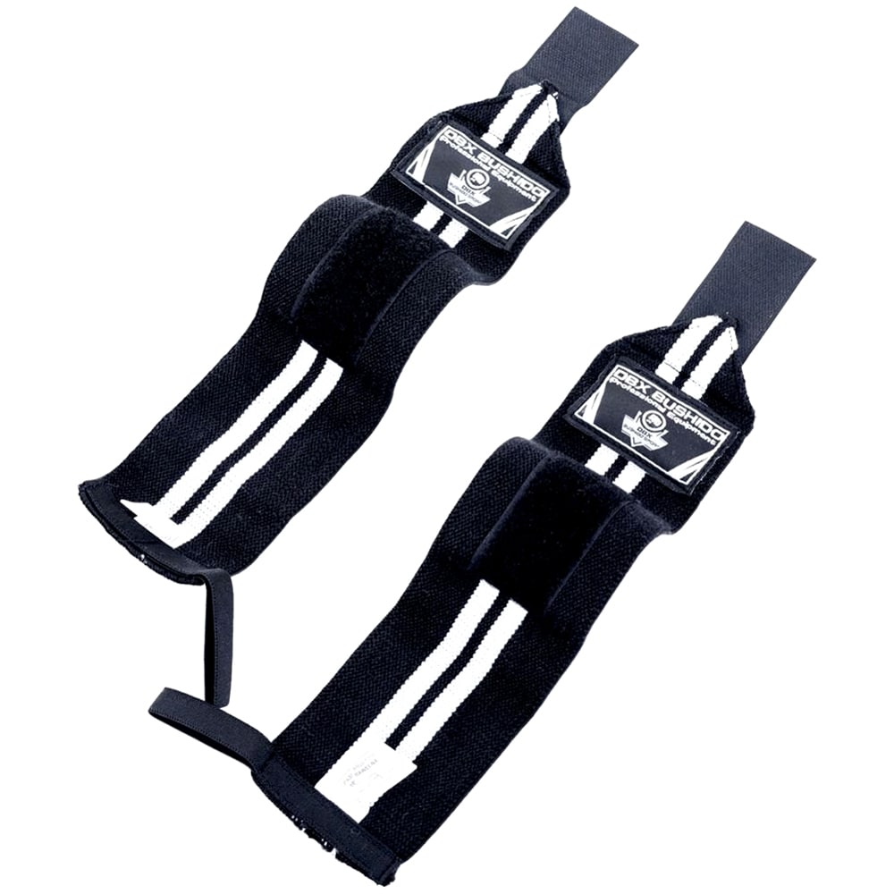 Elastický manžetový pásek DBX Bushido - black and white