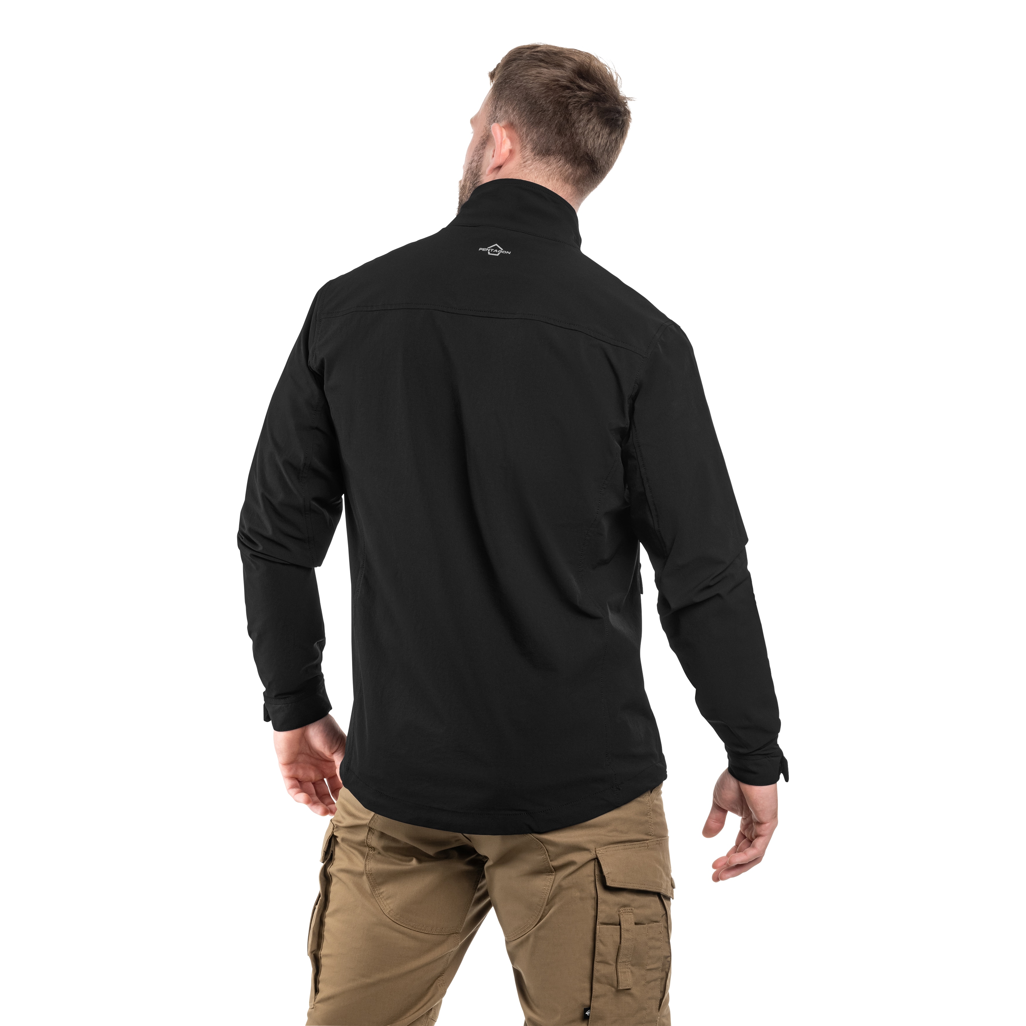 Bunda Pentagon Elite Light Softshell - Black