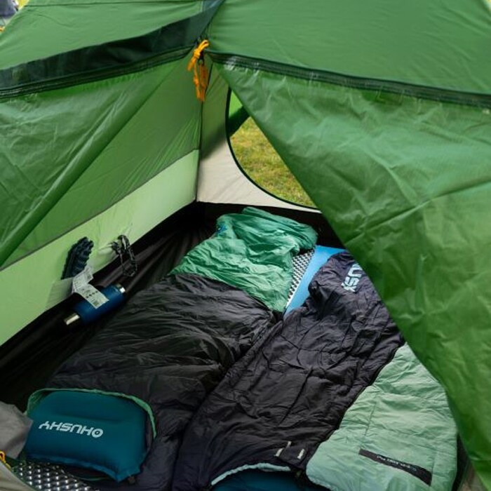 Nafukovací stan pro 3 osoby Husky Beast 3 - Green