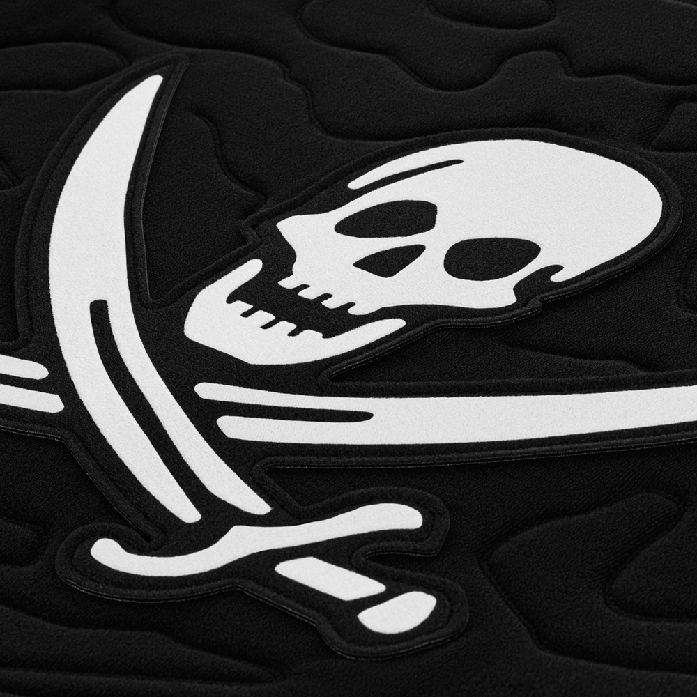 Panel na nášivky M-Tac Jolly Roger – Černý