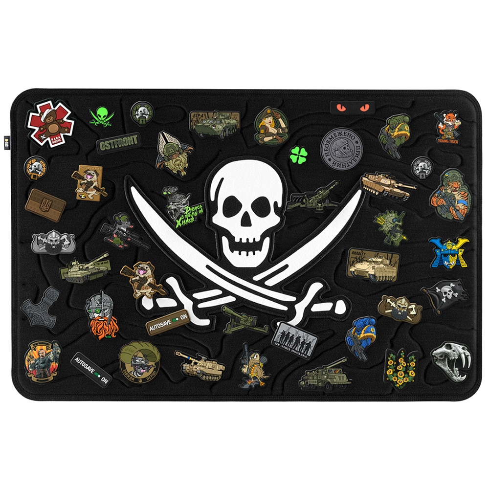 Panel na nášivky M-Tac Jolly Roger – Černý