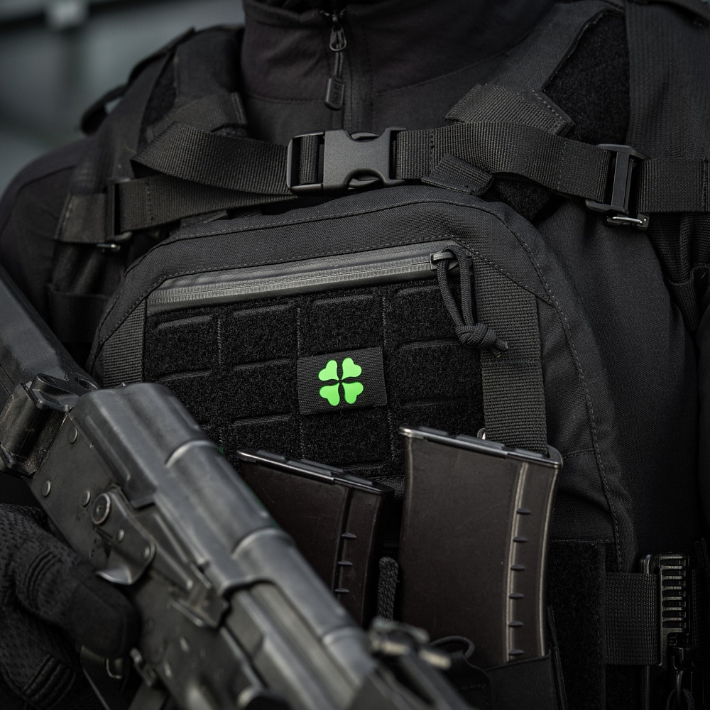 Nášivka M-Tac MOLLE Jetel – černá