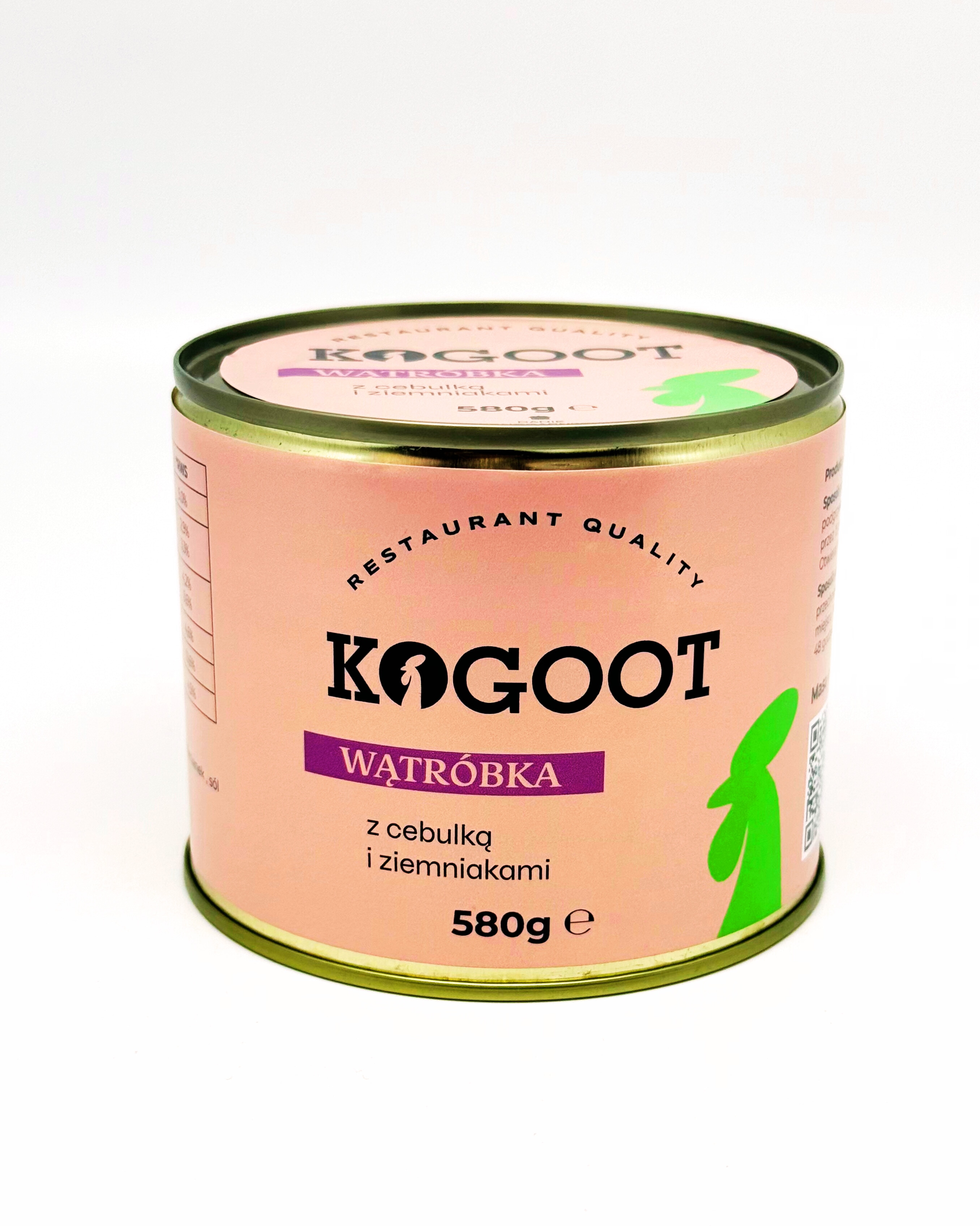 Konzervované potraviny Kogoot – Játra s cibulí a bramborami 580 g