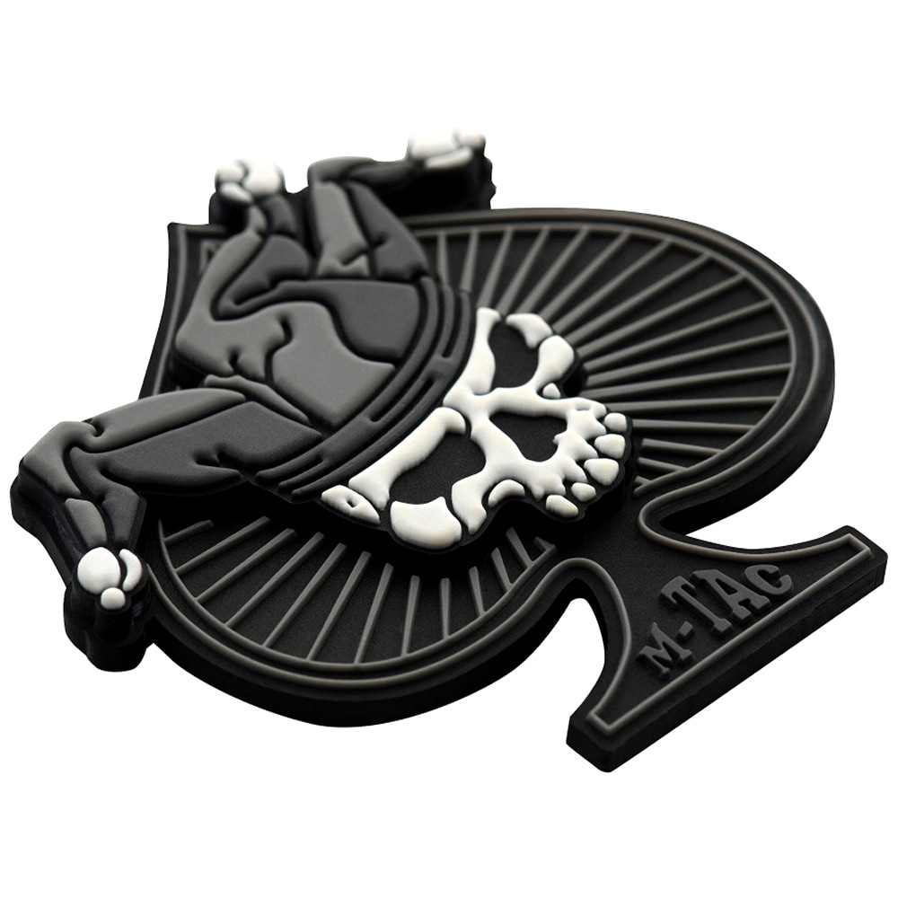 Nášivka M-Tac Ace Of Spades 3D PVC - Black/White