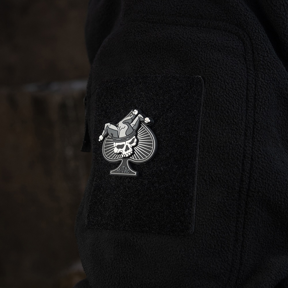 Nášivka M-Tac Ace Of Spades 3D PVC - Black/White