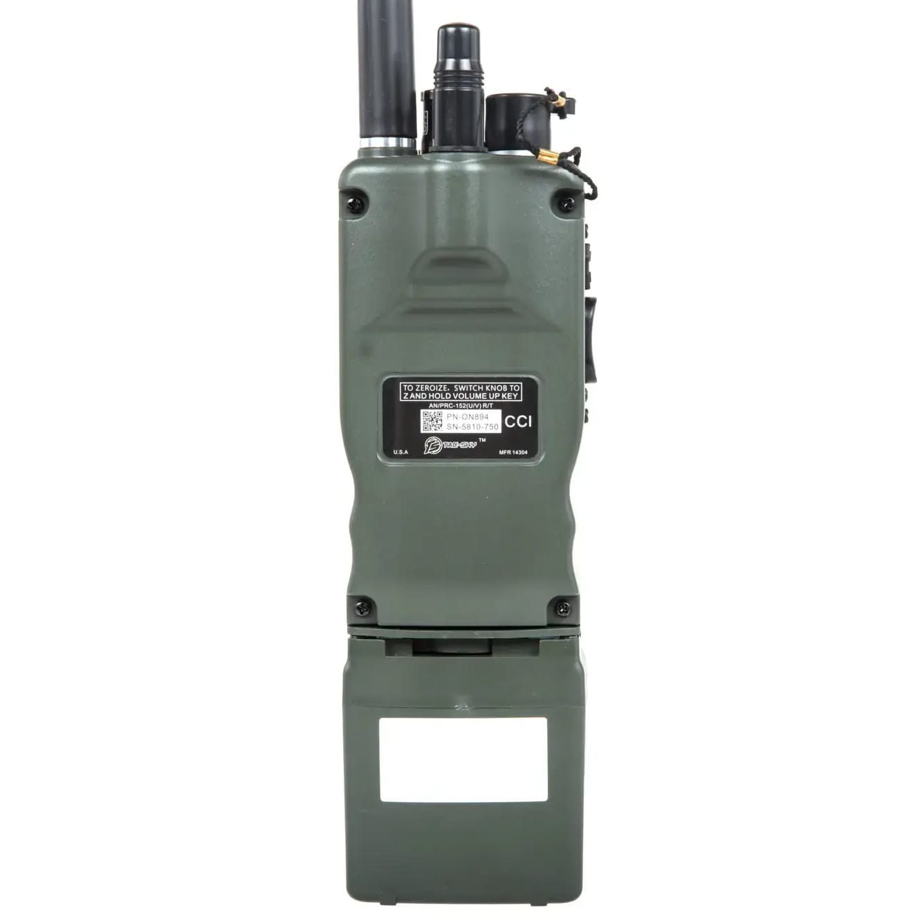 Atrapa radiostanice Tac-Sky AN/PRC-152 WYS0071 - zelená