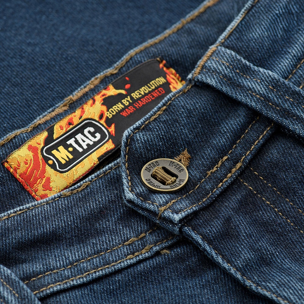 Kalhoty M-Tac Jeans Tactical Gen. I Cotton – Dark Denim