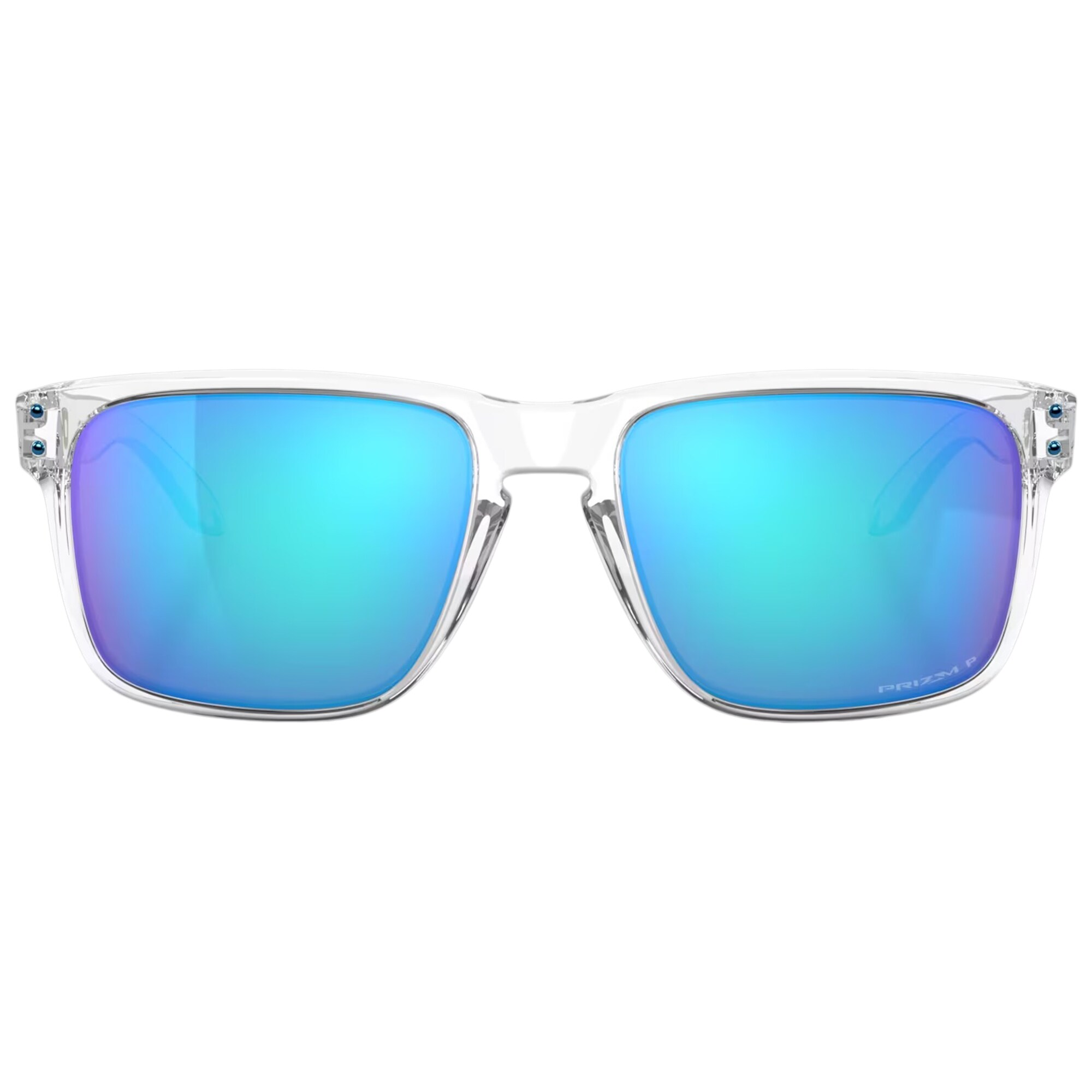 Sluneční brýle Oakley Holbrook XL – Polished Clear Frame/Prizm Sapphire Polarized Lenses