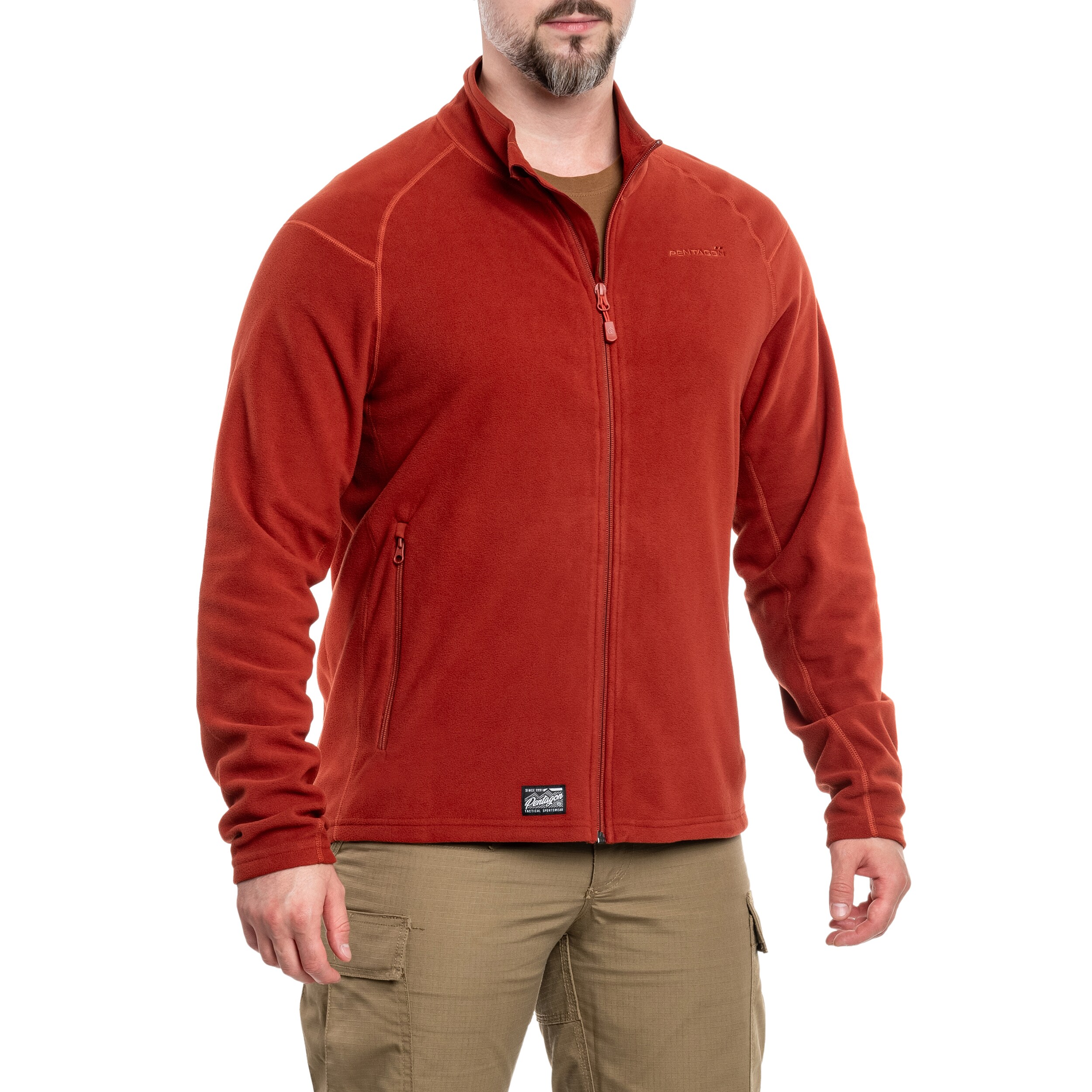 Fleesová mikina Pentagon Arkos – Maroon Red