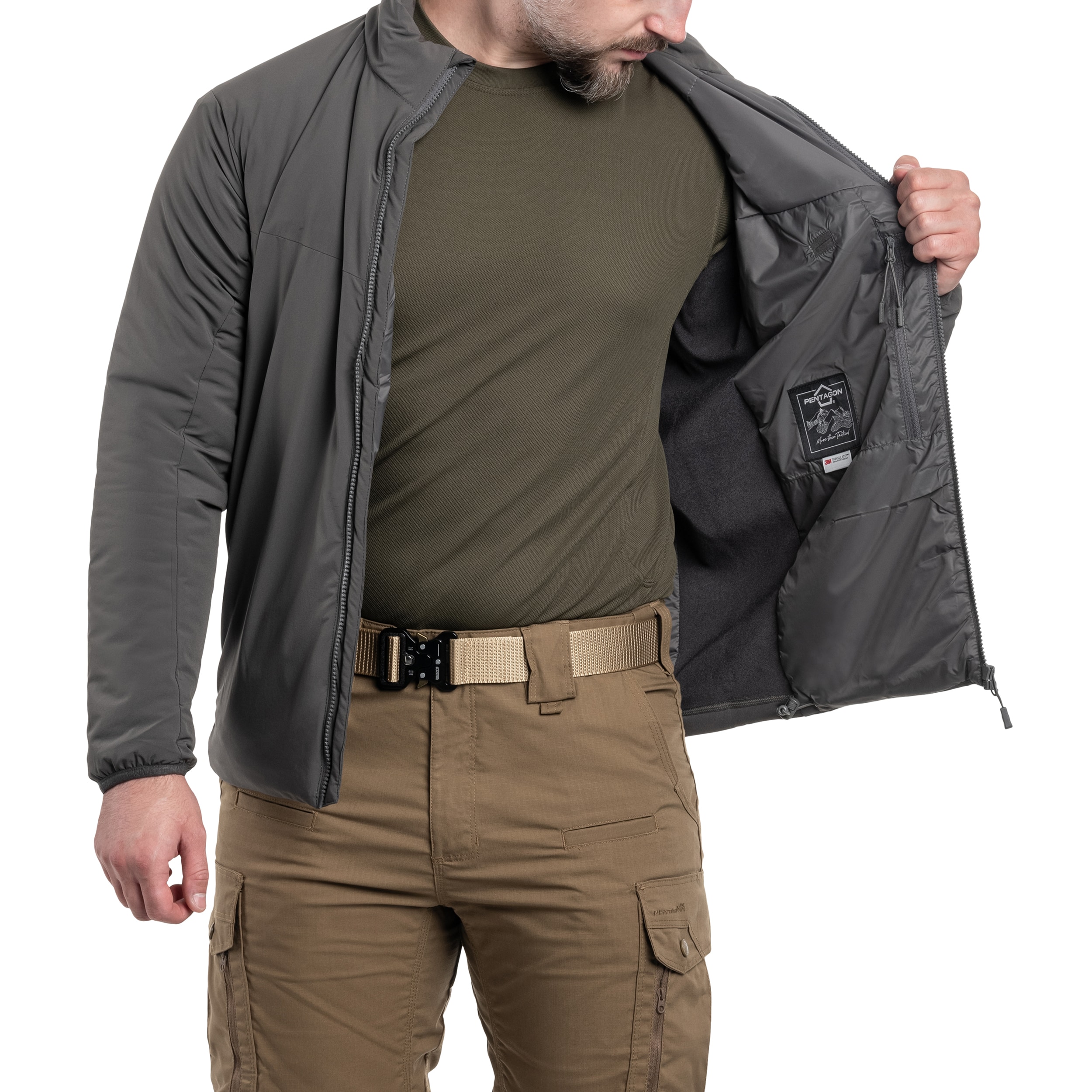 Bunda Pentagon Lynx Insulation Jacket - Cinder Grey