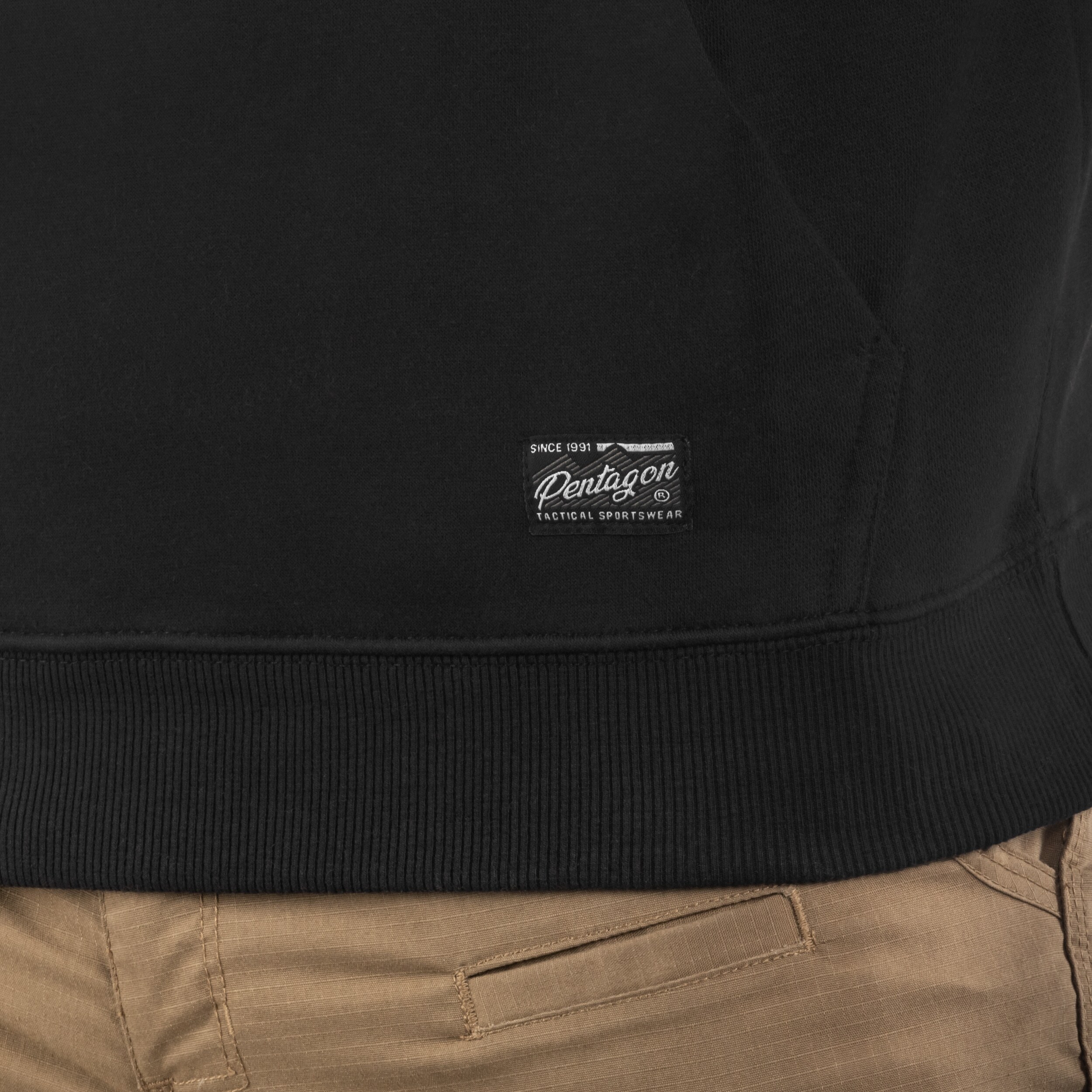 Mikina Pentagon Phaeton Laurel - Black