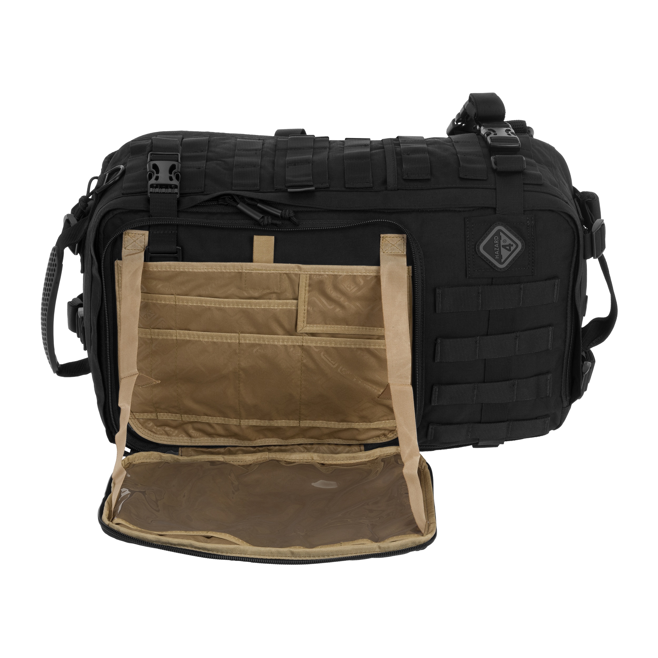 Batoh Hazard 4 Second Front Backpack 18,3 l – Black